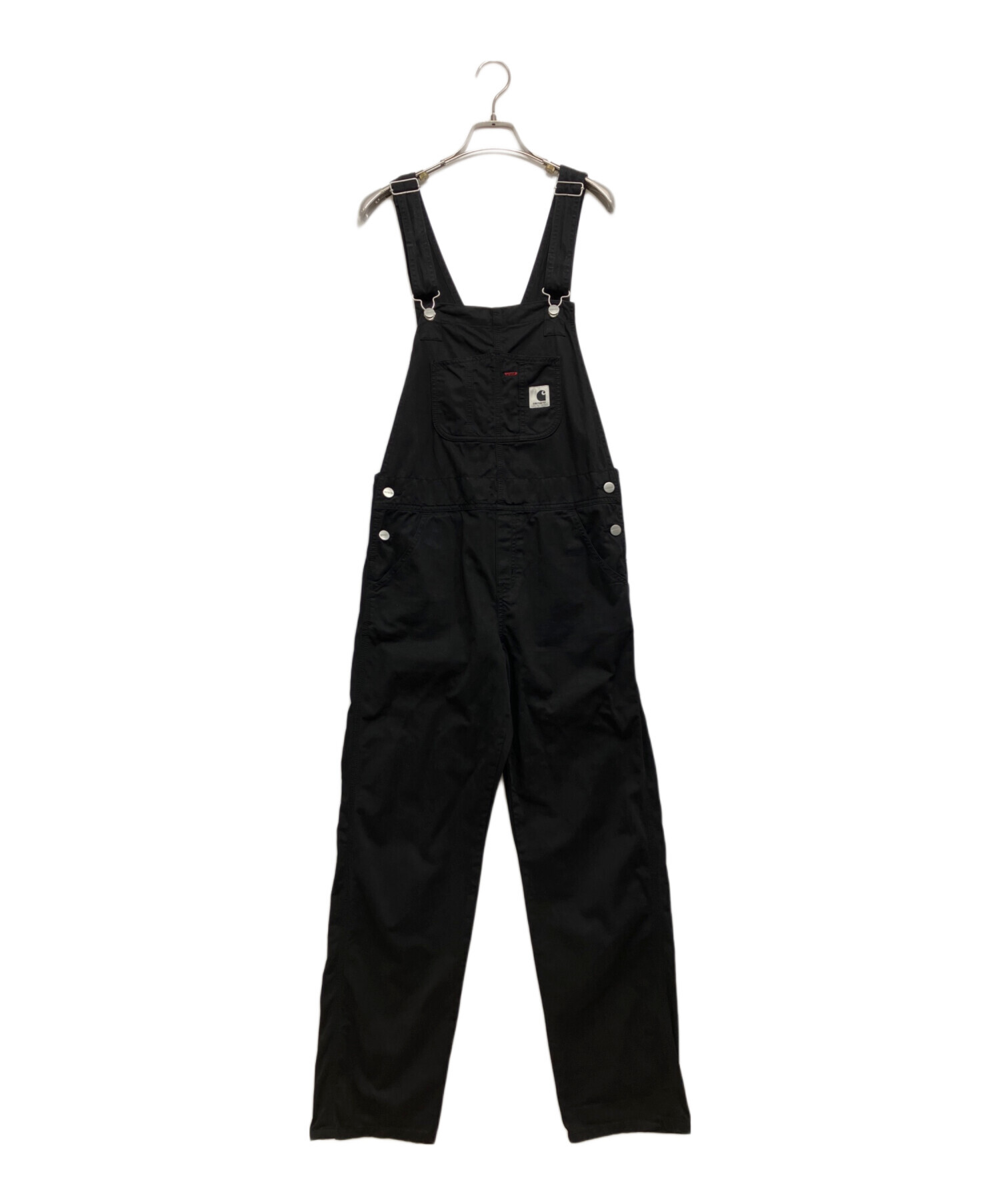 中古・古着通販】CarHartt (カーハート) ビブオーバーオール ブラック