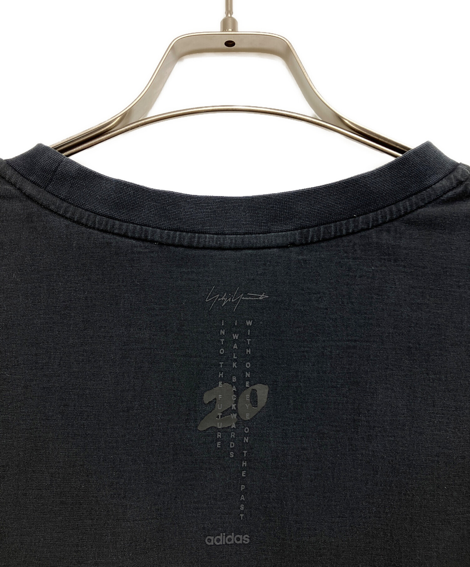 中古・古着通販】Y-3 (ワイスリー) 20th anniversary センターロゴT