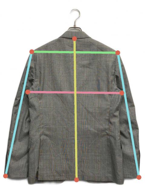 中古・古着通販】LARDINI (ラルディーニ) 段返り3Bテーラード