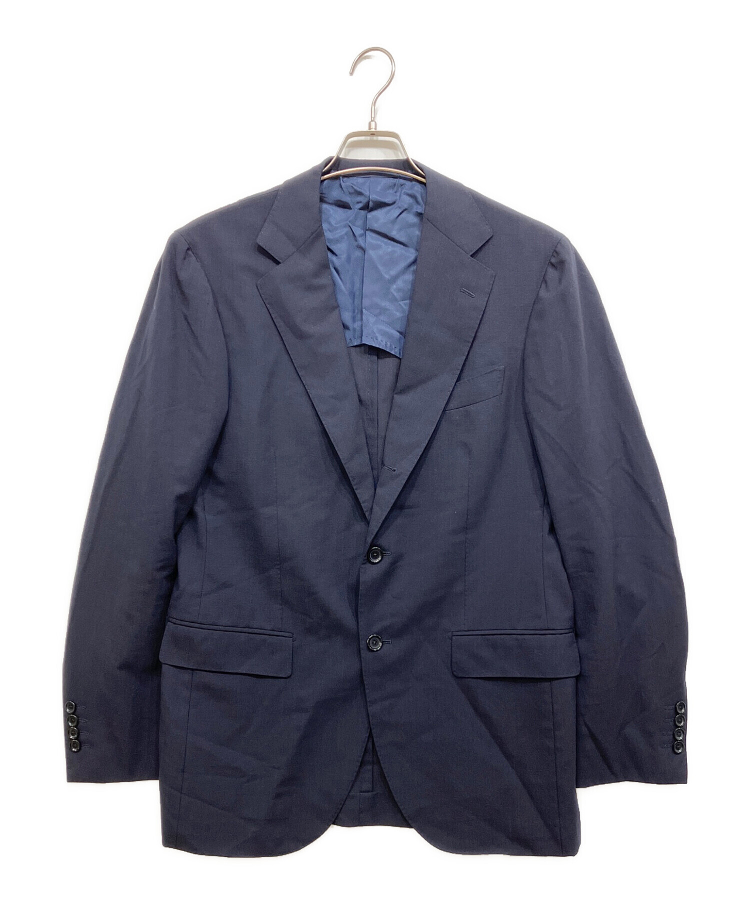 中古・古着通販】BEAMS F (ビームスエフ) セットアップスーツ ネイビー