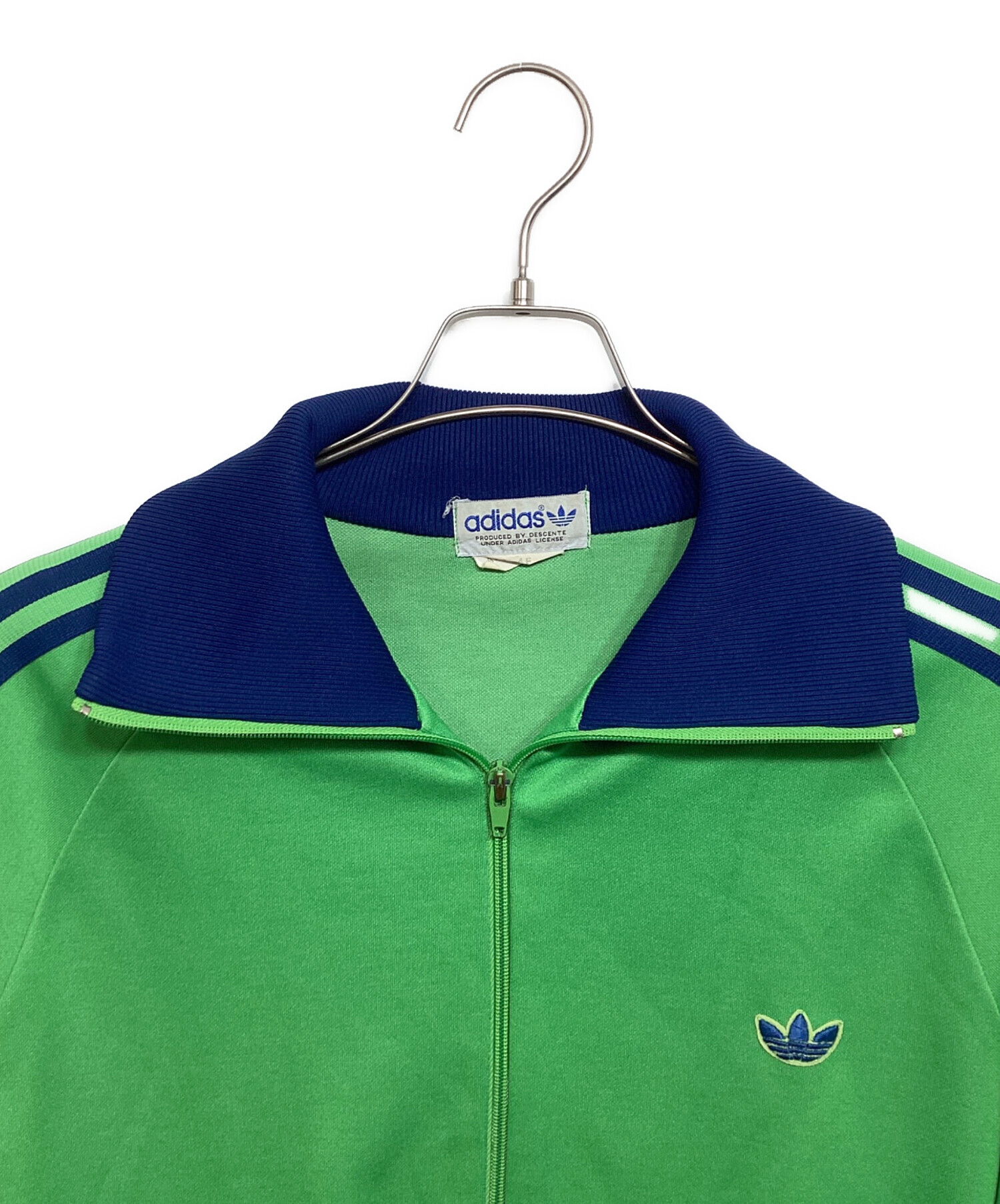 【完売品！】 トラックジャケット 緑 中古・古着通販】adidas (アディダス) トラックジャケット グリーン