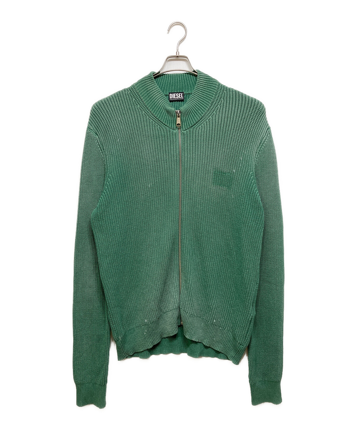 中古・古着通販】DIESEL (ディーゼル) ドライバーズニット グリーン