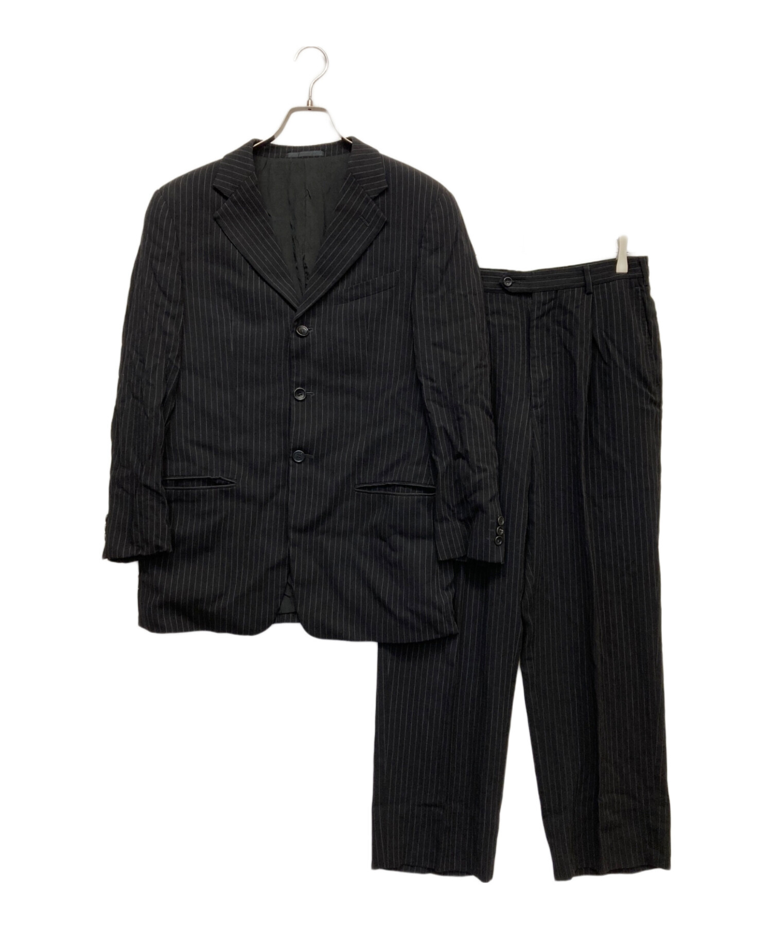 美品☆アルマーニコレツィオーニ☆スーツセットアップ☆3B☆ブラック☆46R☆M 中古・古着通販】ARMANI COLLEZIONI (アルマーニ コレツィオーニ