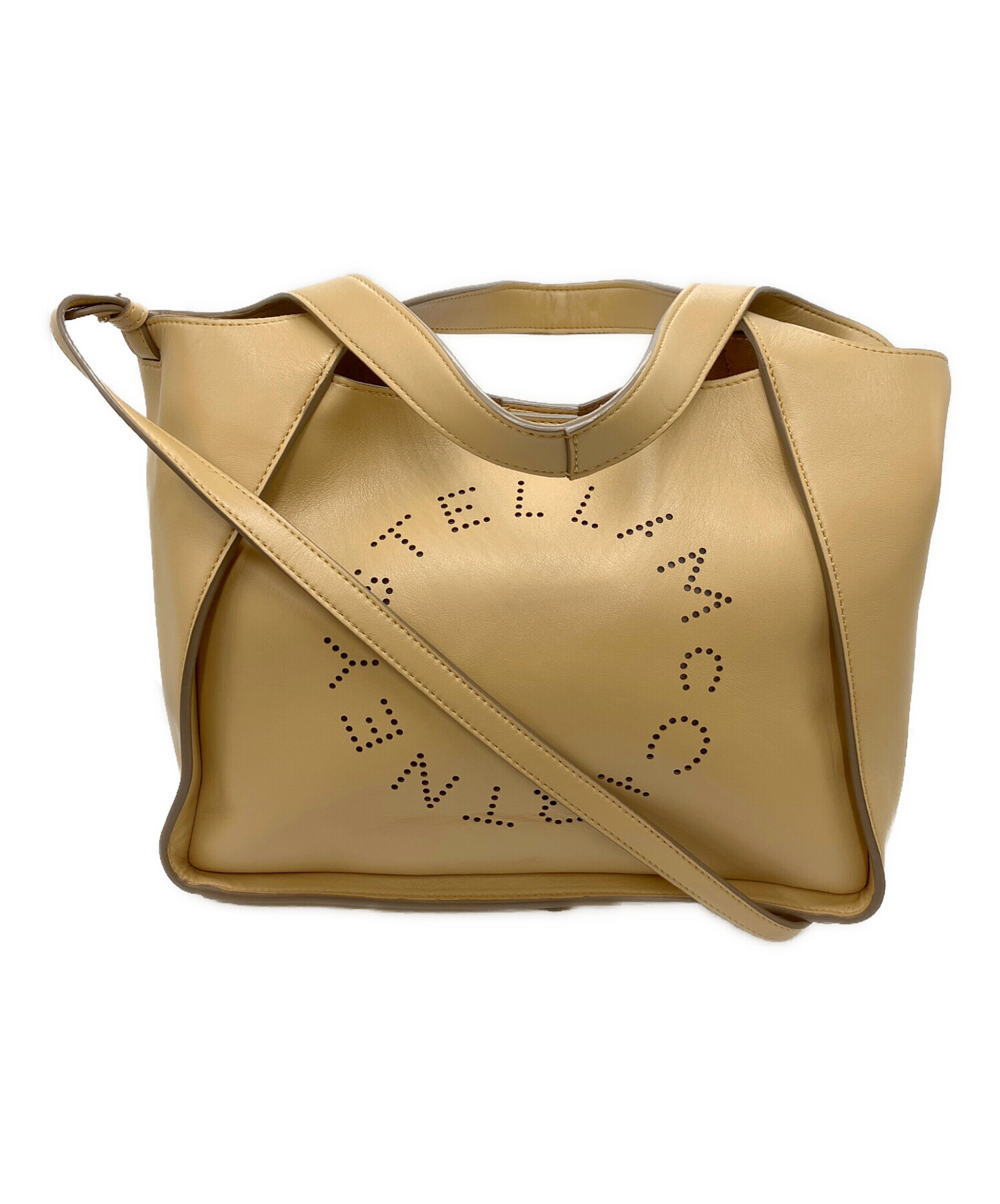 ステラマッカートニー ロゴ 2wayショルダー トートバッグ 中古・古着通販】STELLA McCARTNEY (ステラマッカートニー) 2WAYステラ