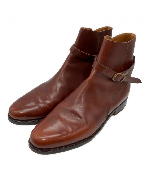 クロケットアンドジョーンズ ブーツ ダークブラウン 8E 中古・古着通販】Crockett & Jones (クロケット＆ジョーンズ