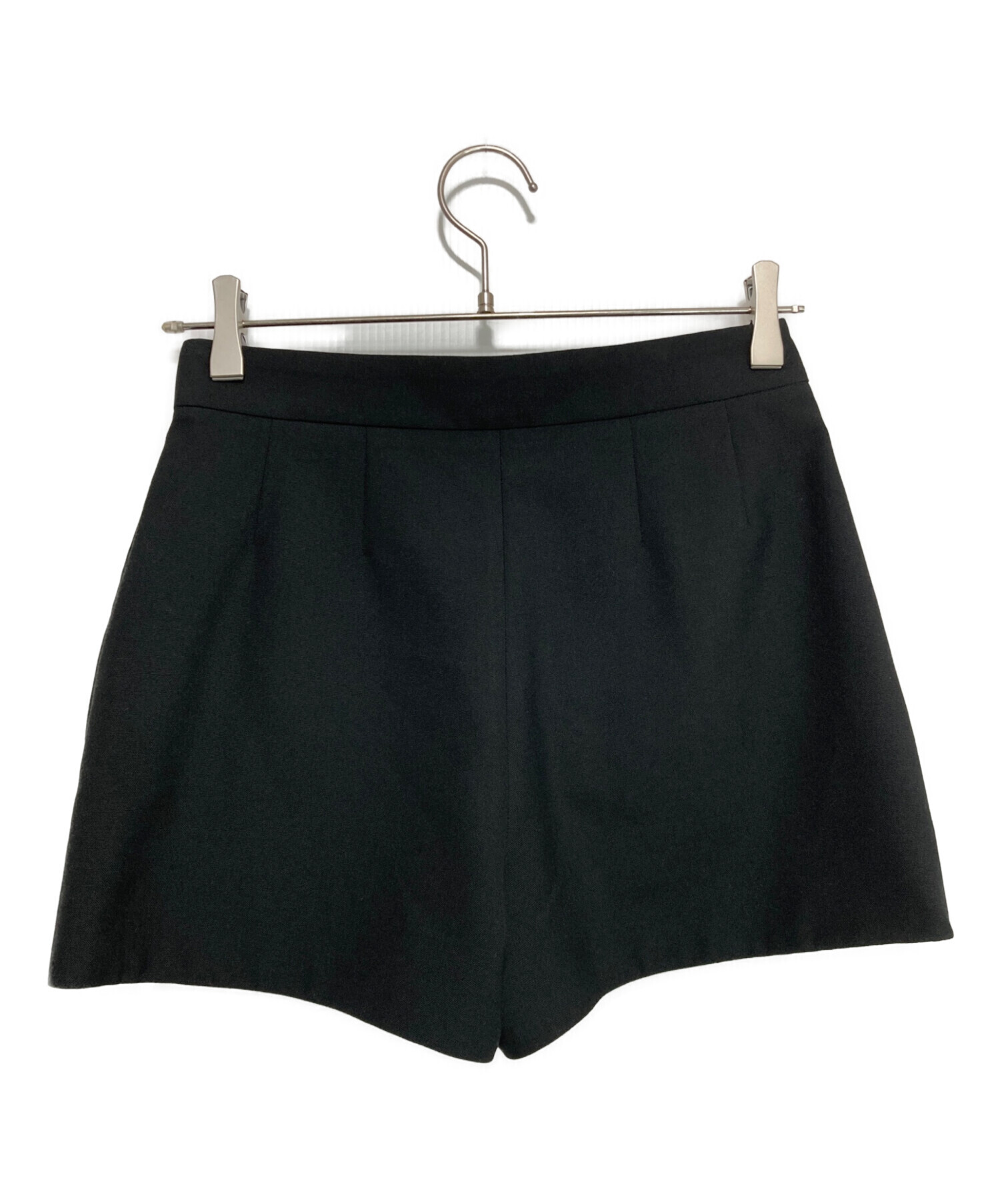 BALENCIAGA バレンシアガ ブラックショートパンツ 中古・古着通販】BALENCIAGA (バレンシアガ) ショートパンツ ブラック