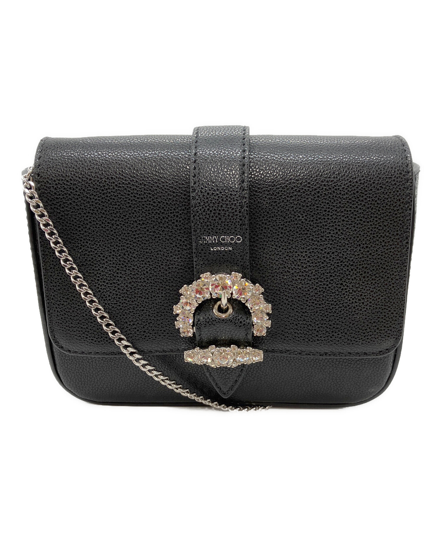 中古・古着通販】JIMMY CHOO (ジミーチュウ) Cheri ビジュー チェーン