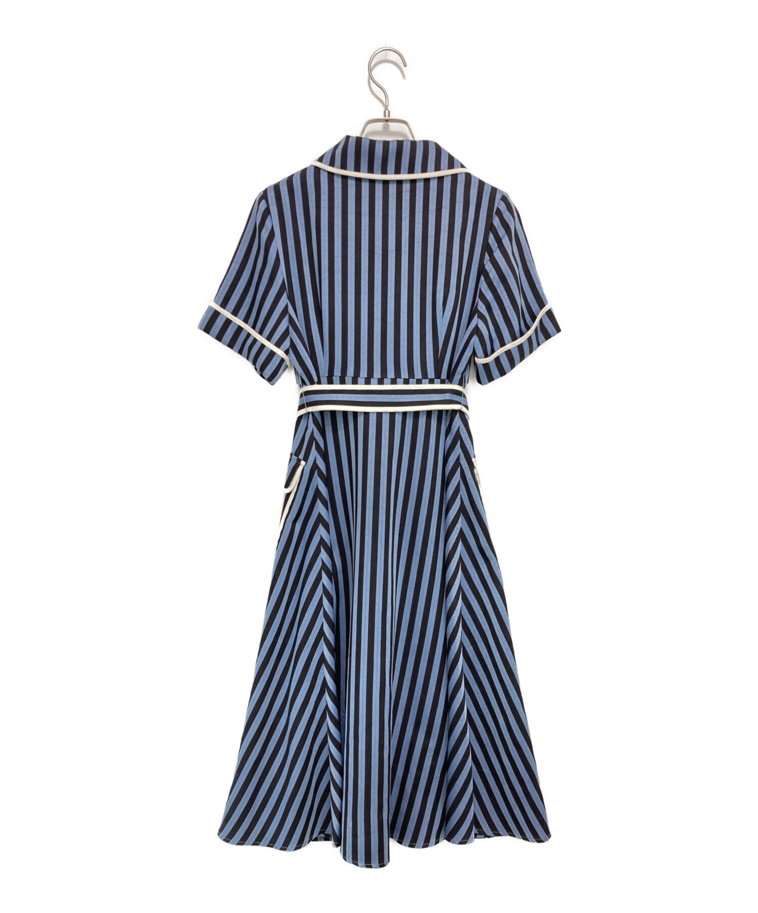 中古・古着通販】Tnewties (トゥエンティーズ) ストライプワンピース