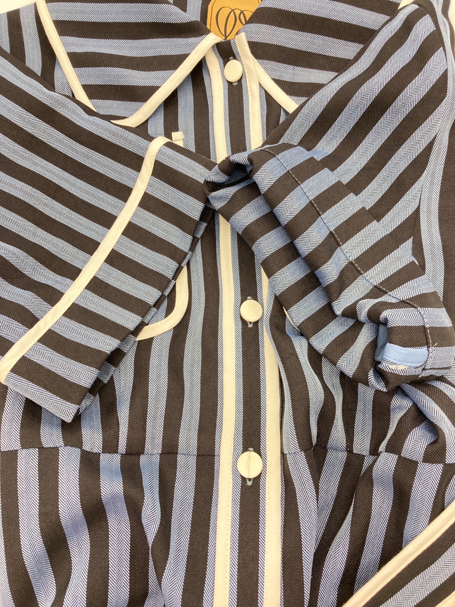 中古・古着通販】Tnewties (トゥエンティーズ) ストライプワンピース