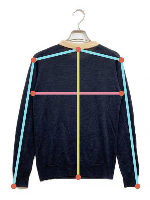 中古・古着通販】JOHN SMEDLEY (ジョンスメドレー) ニットポロシャツ