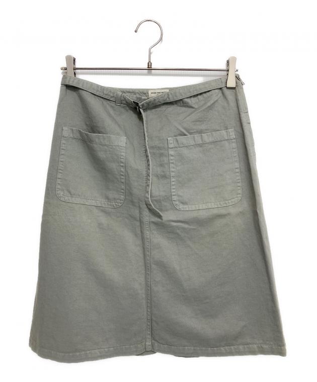Dries Van Noten ベルテッドスカート 巻きスカート 中古・古着通販】DRIES VAN NOTEN (ドリスヴァンノッテン) ベルテッド
