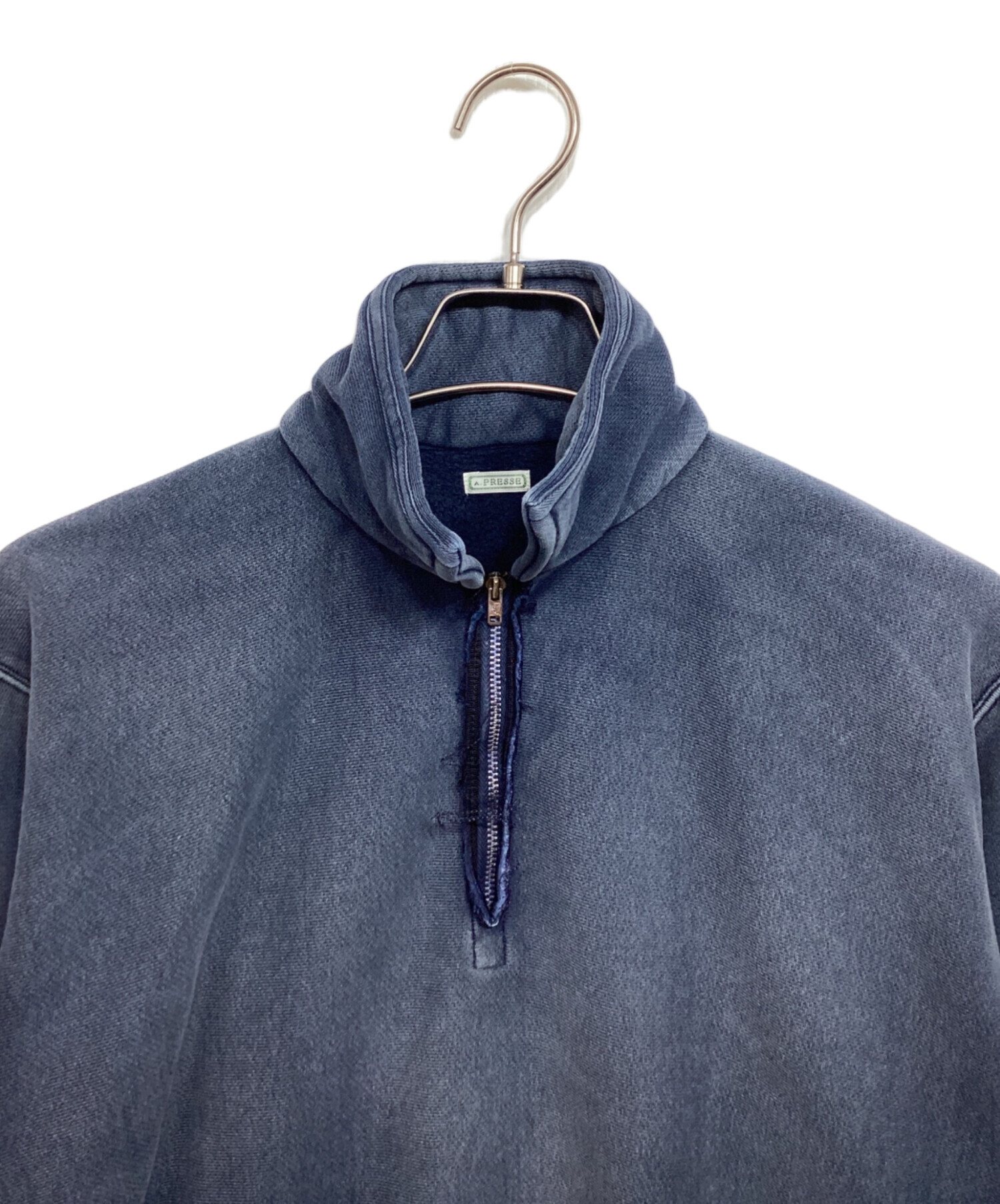 中古・古着通販】A.PRESSE (アプレッセ) Vintage Half Zip Sweatshirt