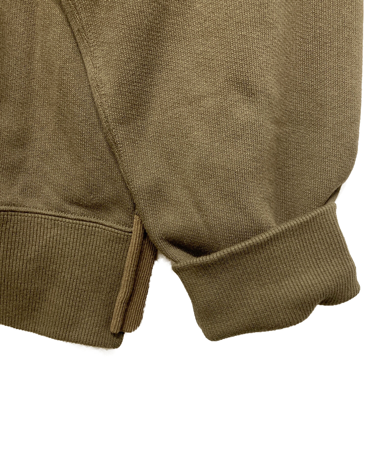 Sacai ✰サカイ✰ タグ付　新品　未使用　パフスリーブ　スポンジスウェット 中古・古着通販】sacai (サカイ) Sponge Sweat Pullover オリーブ