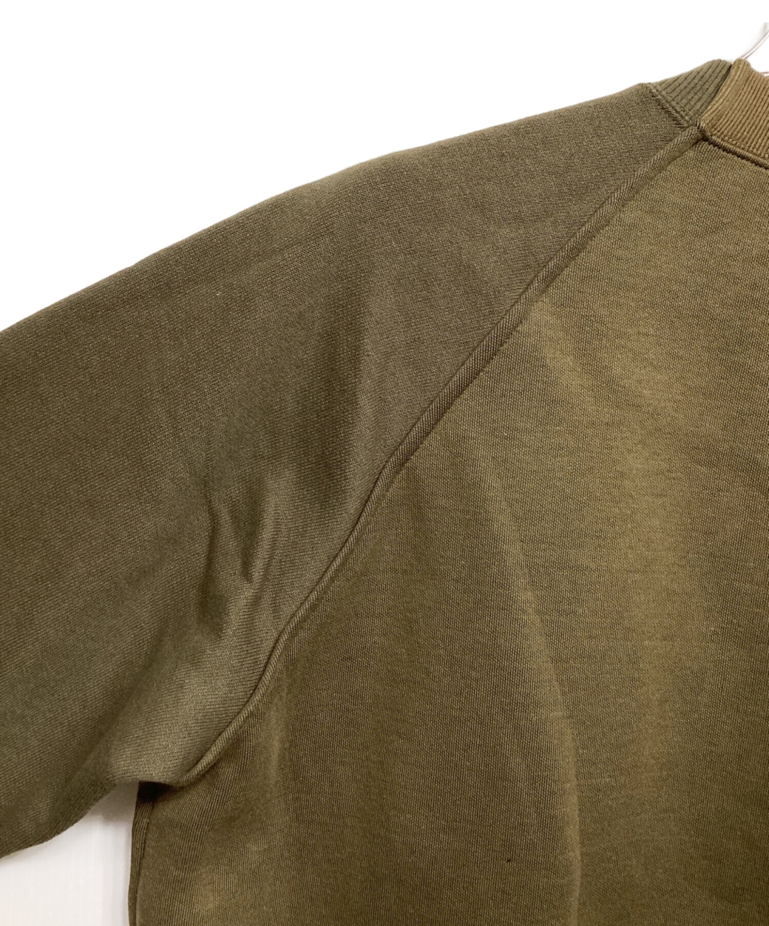 中古・古着通販】sacai (サカイ) Sponge Sweat Pullover オリーブ