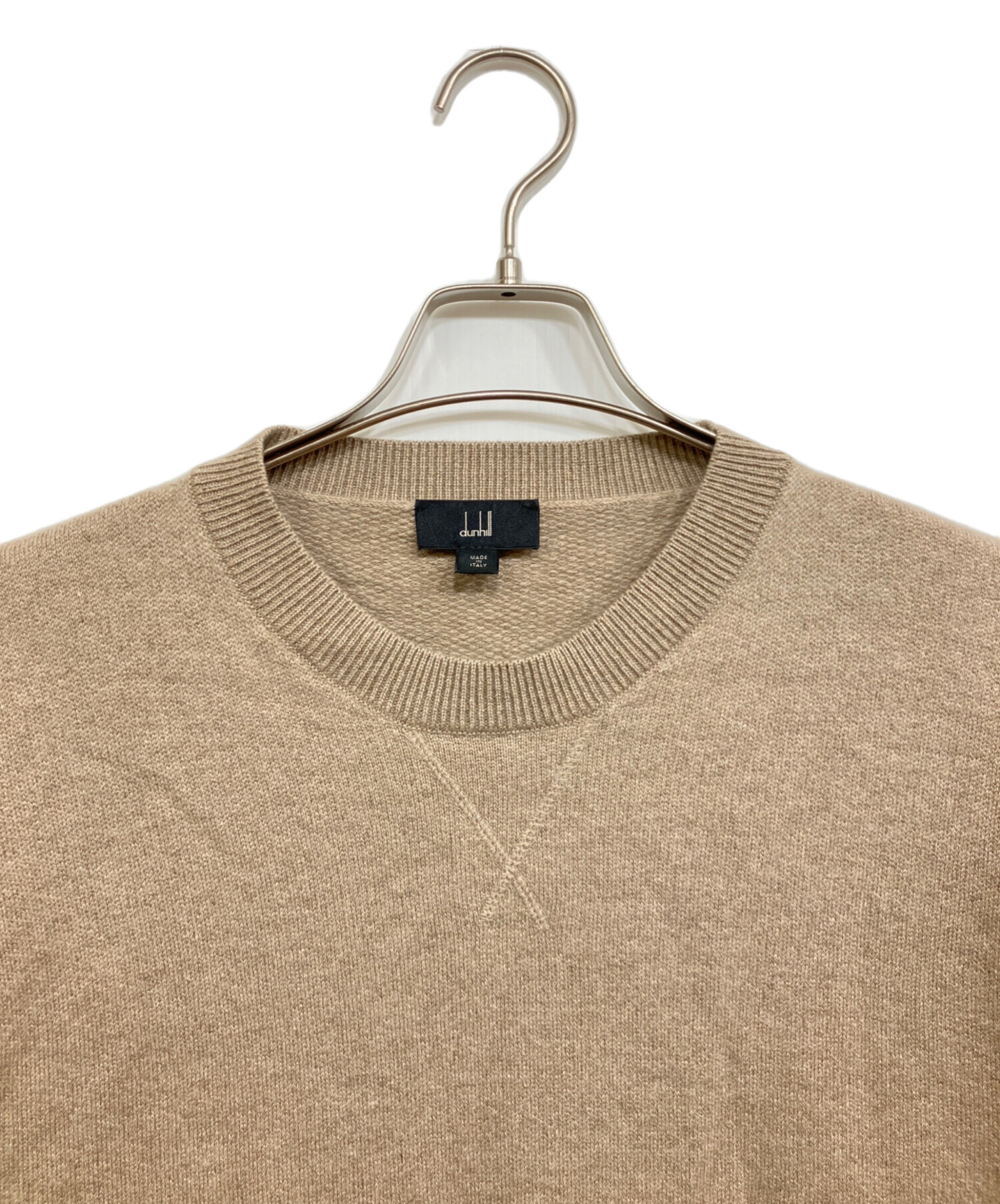 中古・古着通販】dunhill (ダンヒル) カシミヤニット ベージュ サイズ