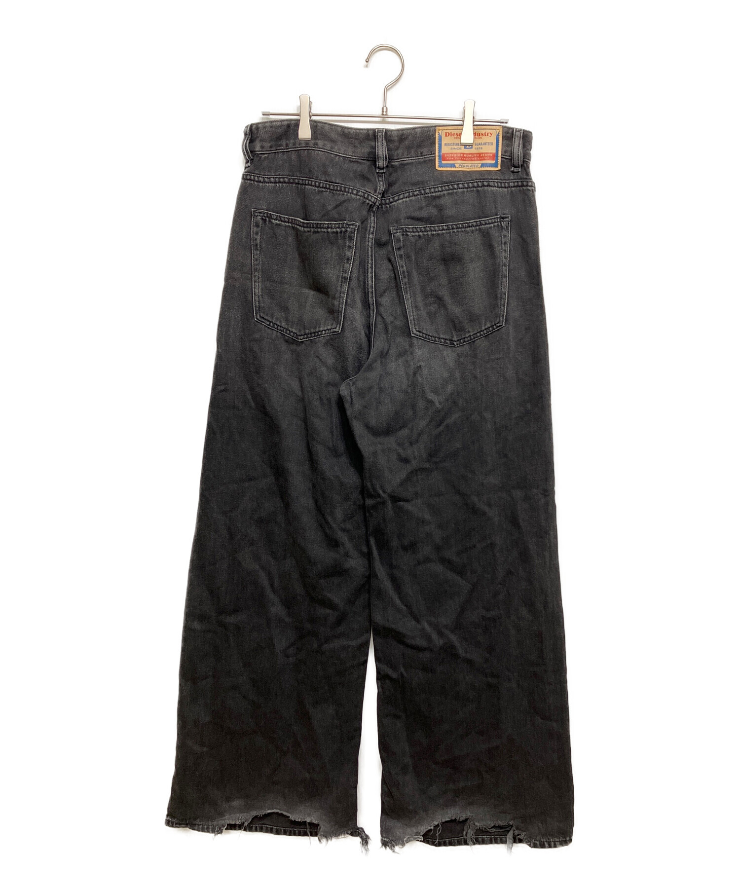 中古・古着通販】DIESEL (ディーゼル) D-RISE Relaxed Jeans ブラック 