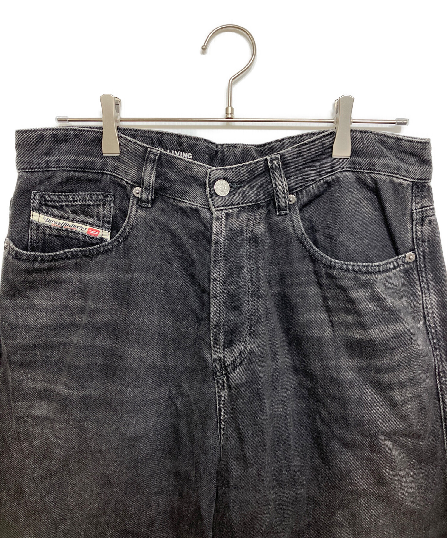 中古・古着通販】DIESEL (ディーゼル) D-RISE Relaxed Jeans ブラック