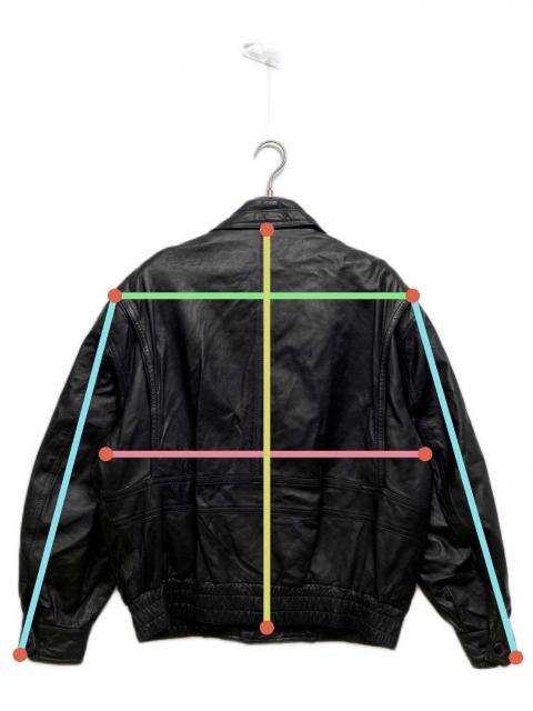 中古・古着通販】BALLY (バリー) レザージャケット ブラック サイズ:48