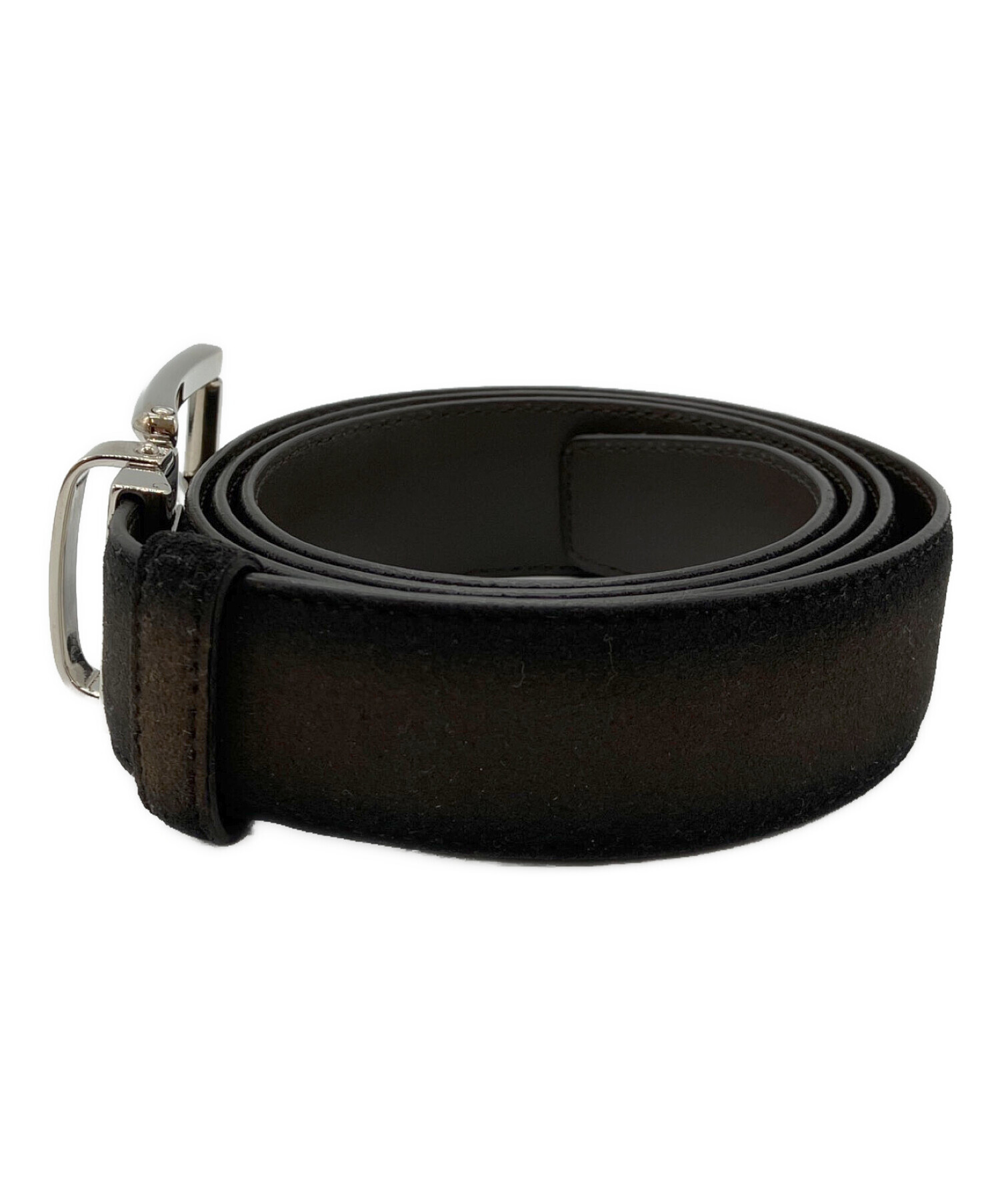中古・古着通販】MONTBLANC (モンブラン) スウェードレザーベルト