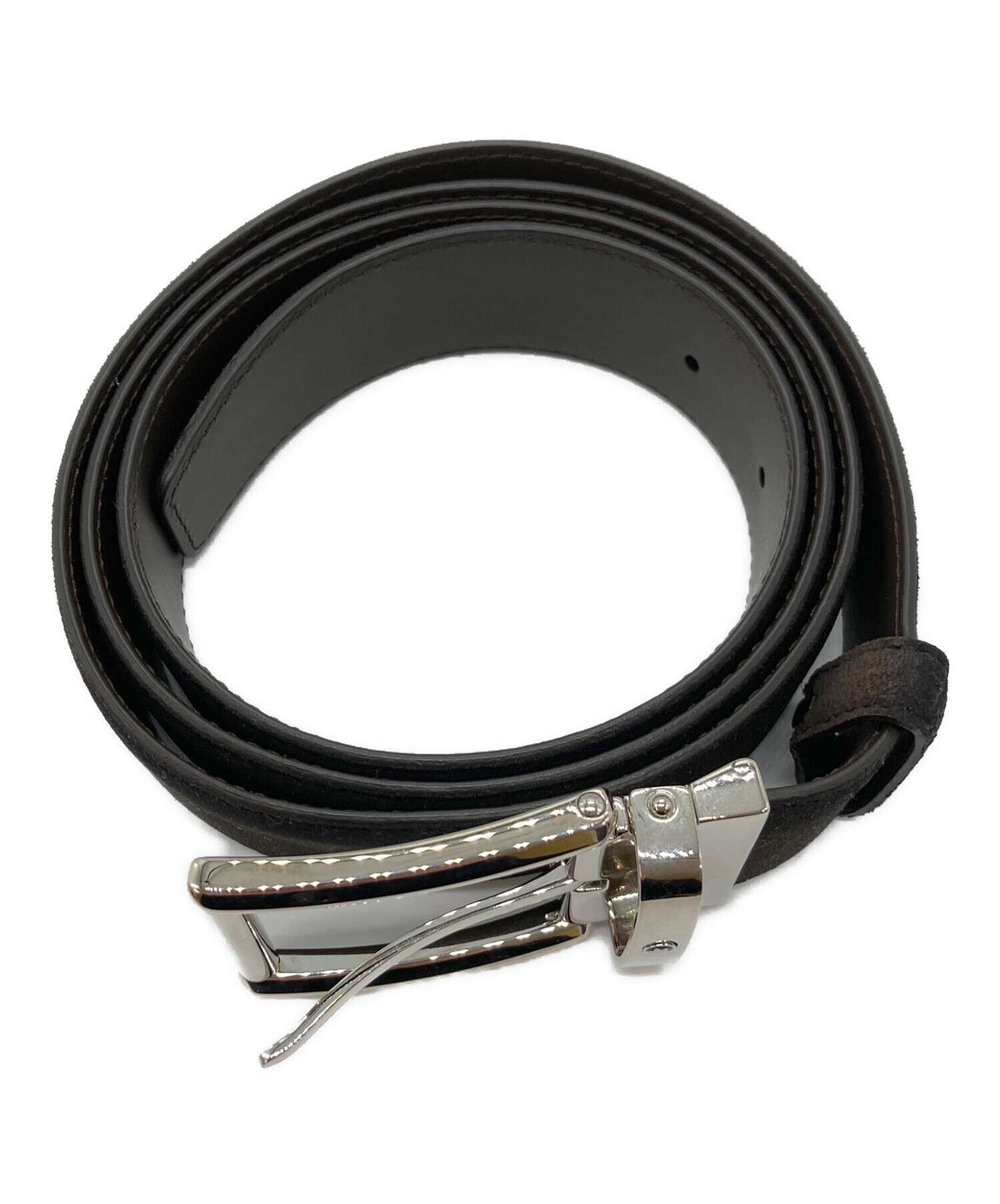 中古・古着通販】MONTBLANC (モンブラン) スウェードレザーベルト