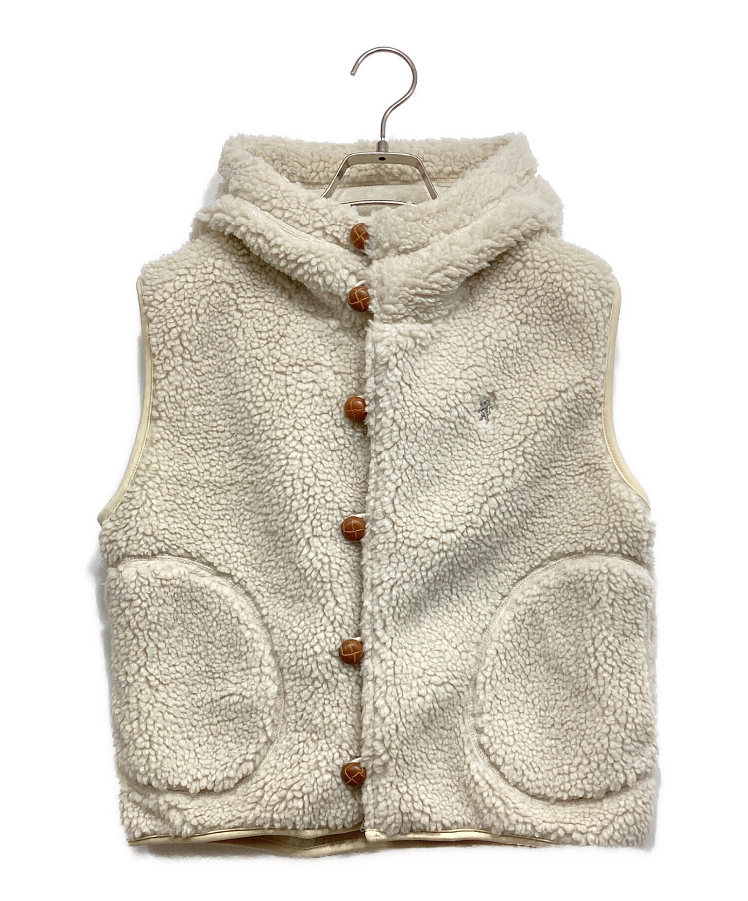 中古・古着通販】Gymphlex (ジムフレックス) BOA HOODED SHORT VEST