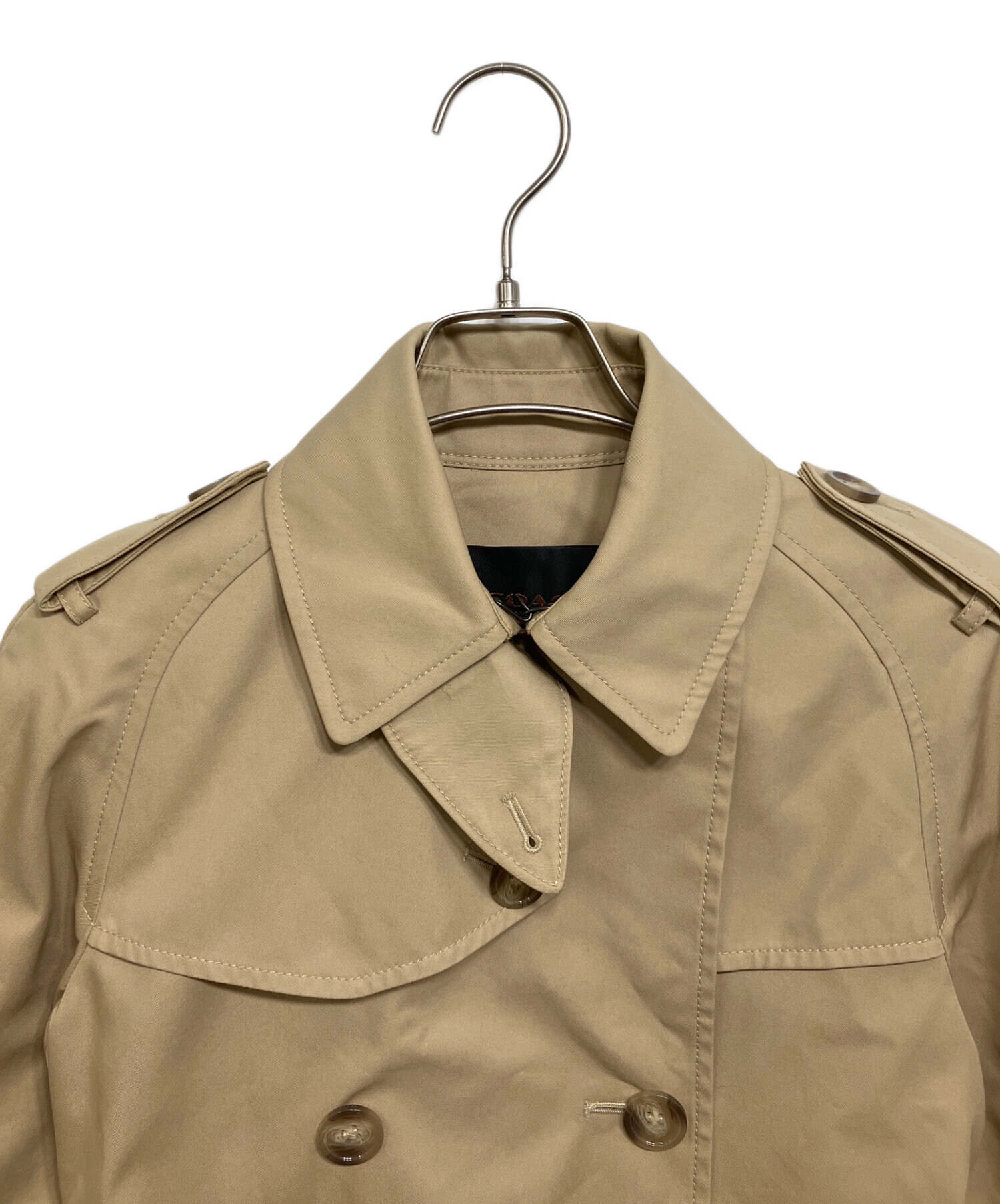 中古・古着通販】COACH (コーチ) トレンチコート ベージュ サイズ:XS