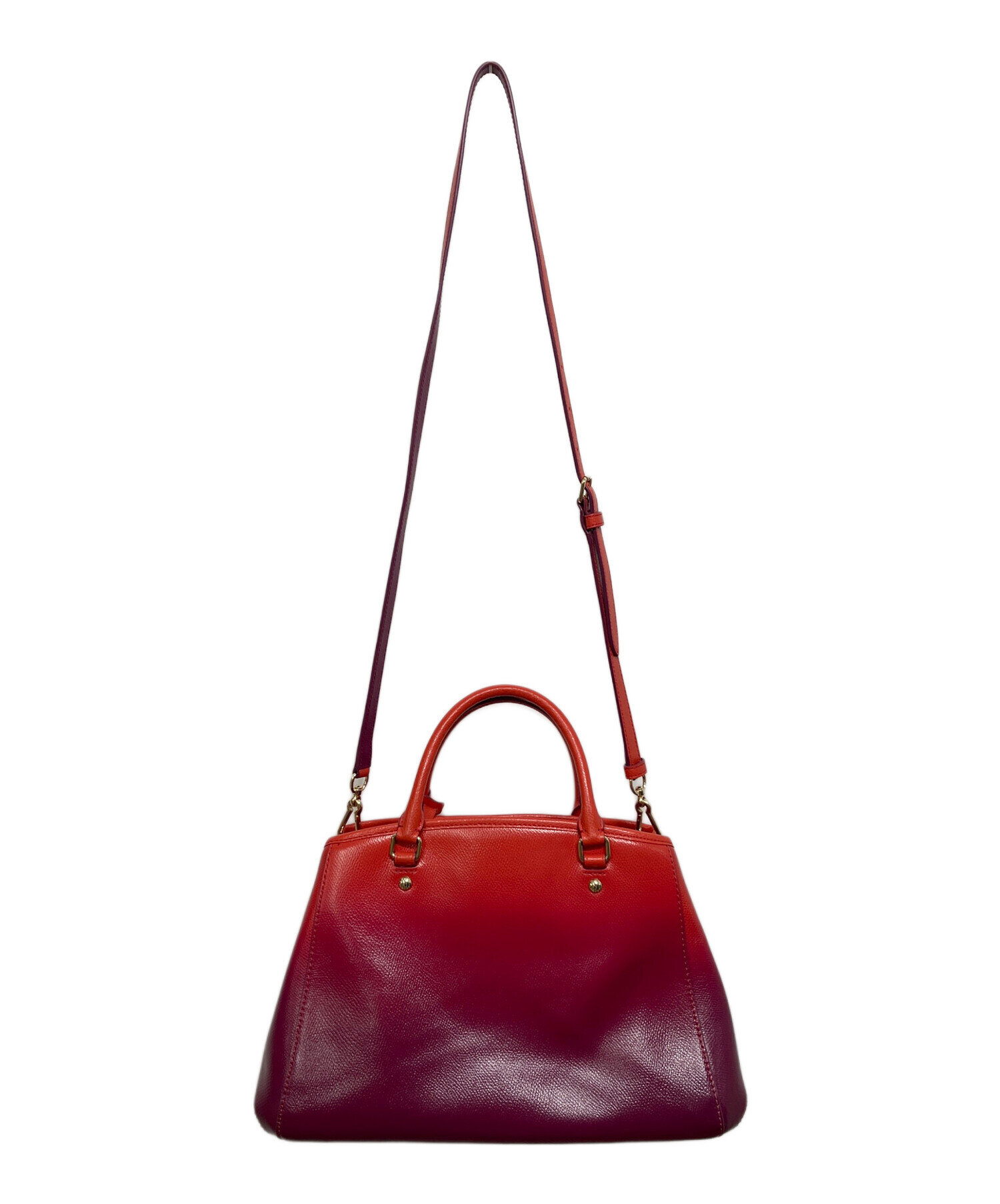 中古・古着通販】COACH (コーチ) 2WAYバッグ レッド｜ブランド・古着