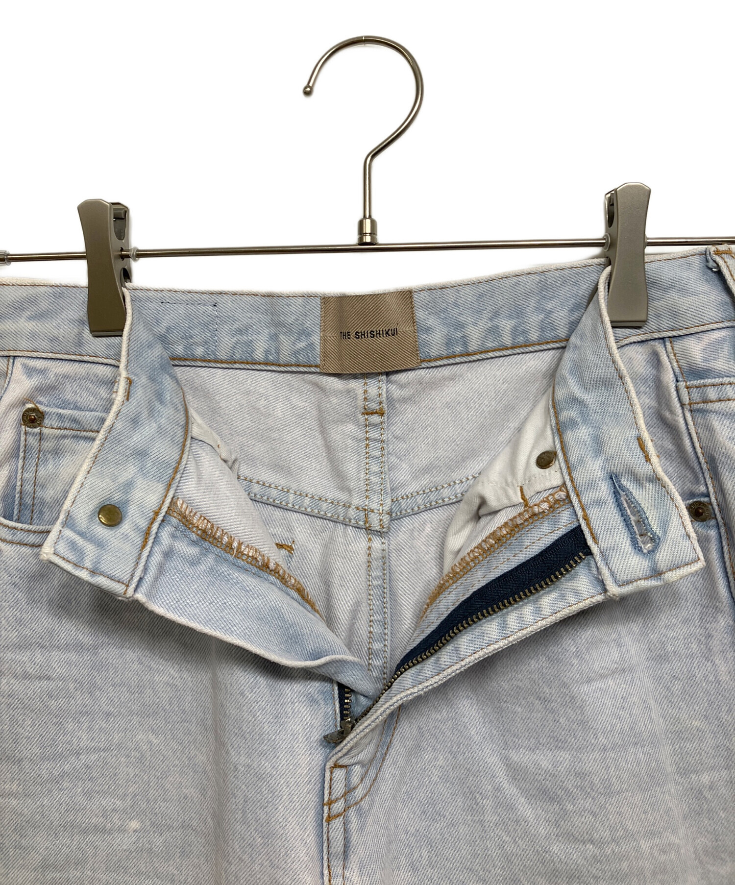 中古・古着通販】THESHISHIKUI (シシクイ) BASIC JEANS アイスピンク