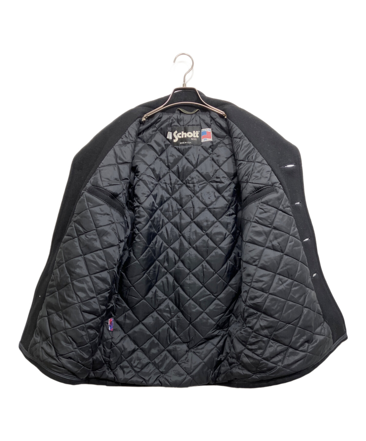 中古・古着通販】Schott (ショット) SINGLE PEA COAT/シングル