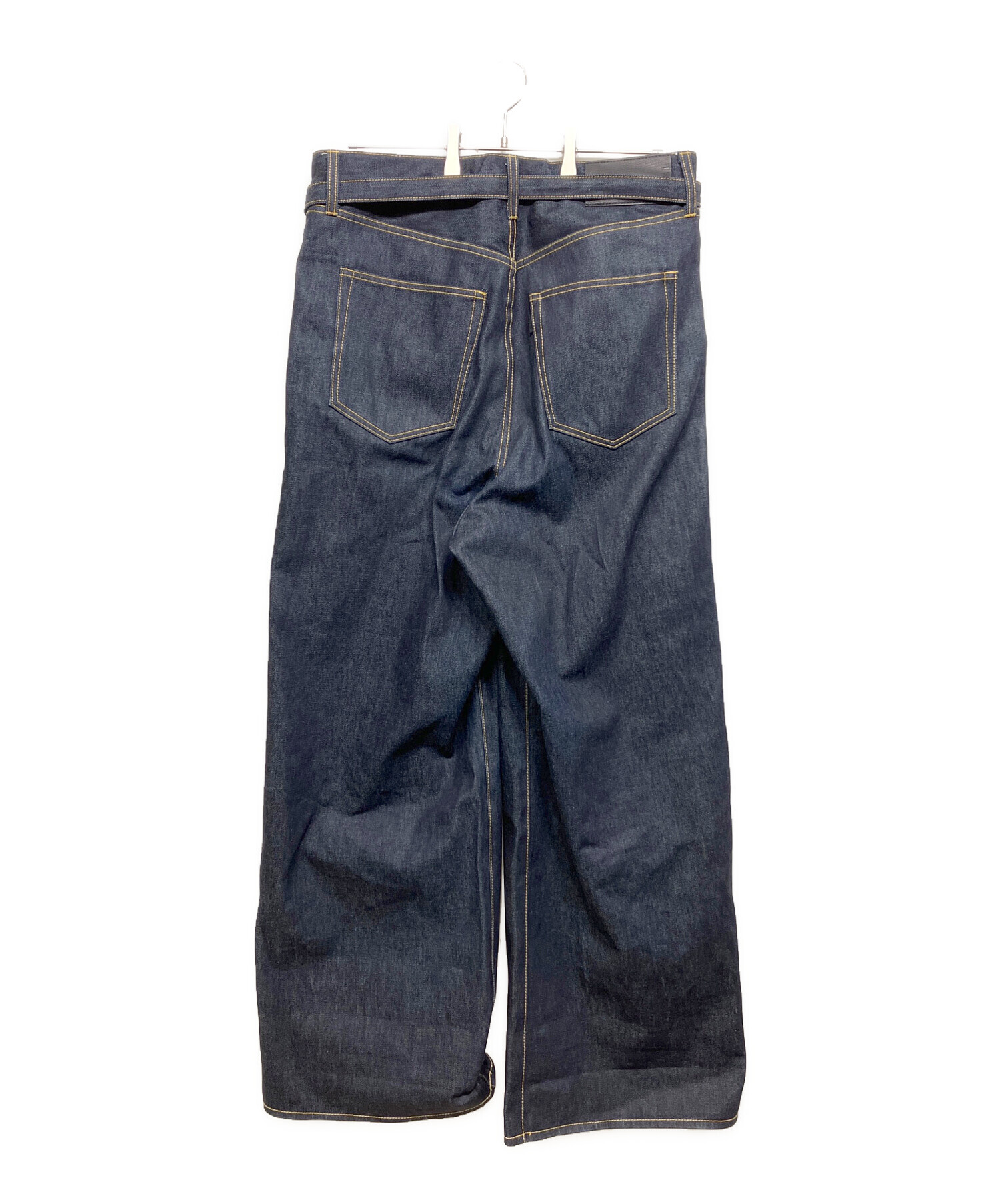 sacai サカイ デニムパンツ S 青 【古着】【中古】【送料無料】 中古・古着通販】sacai (サカイ) Wide Denim Pants / SCM-208