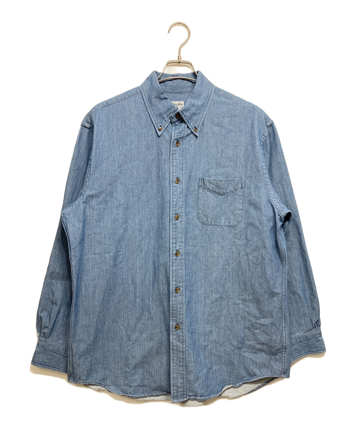 古着 Brooks Brothers デニムシャツ ドレスシャツ BDシャツ 中古・古着通販】BROOKS BROTHERS (ブルックスブラザーズ) NEAT