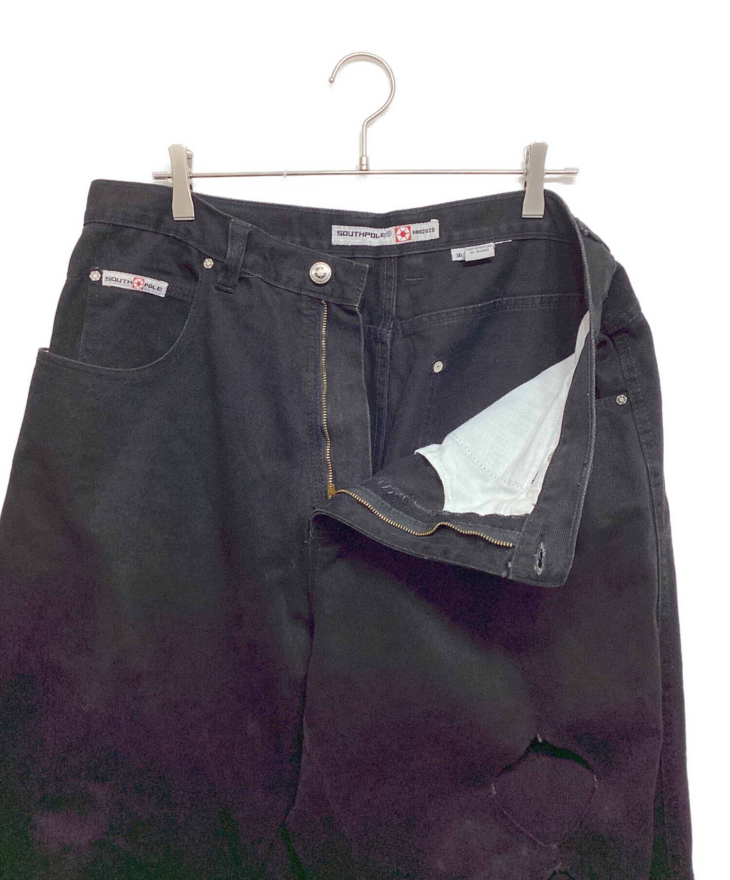 中古・古着通販】SOUTHPOLE (サウスポール) カットデザインデニム