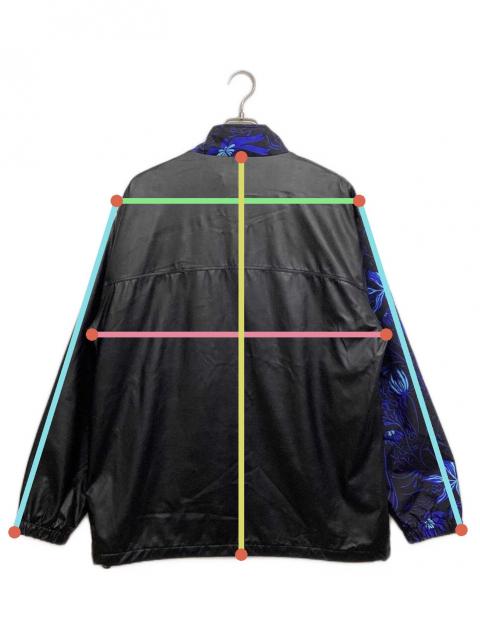 BIB ビブ ブルゾン（その他） -(M位) 青xベージュ 【古着】【中古】 中古・古着通販】BSRABBIT (ビエスラビット) J-Blue Flower Jacket