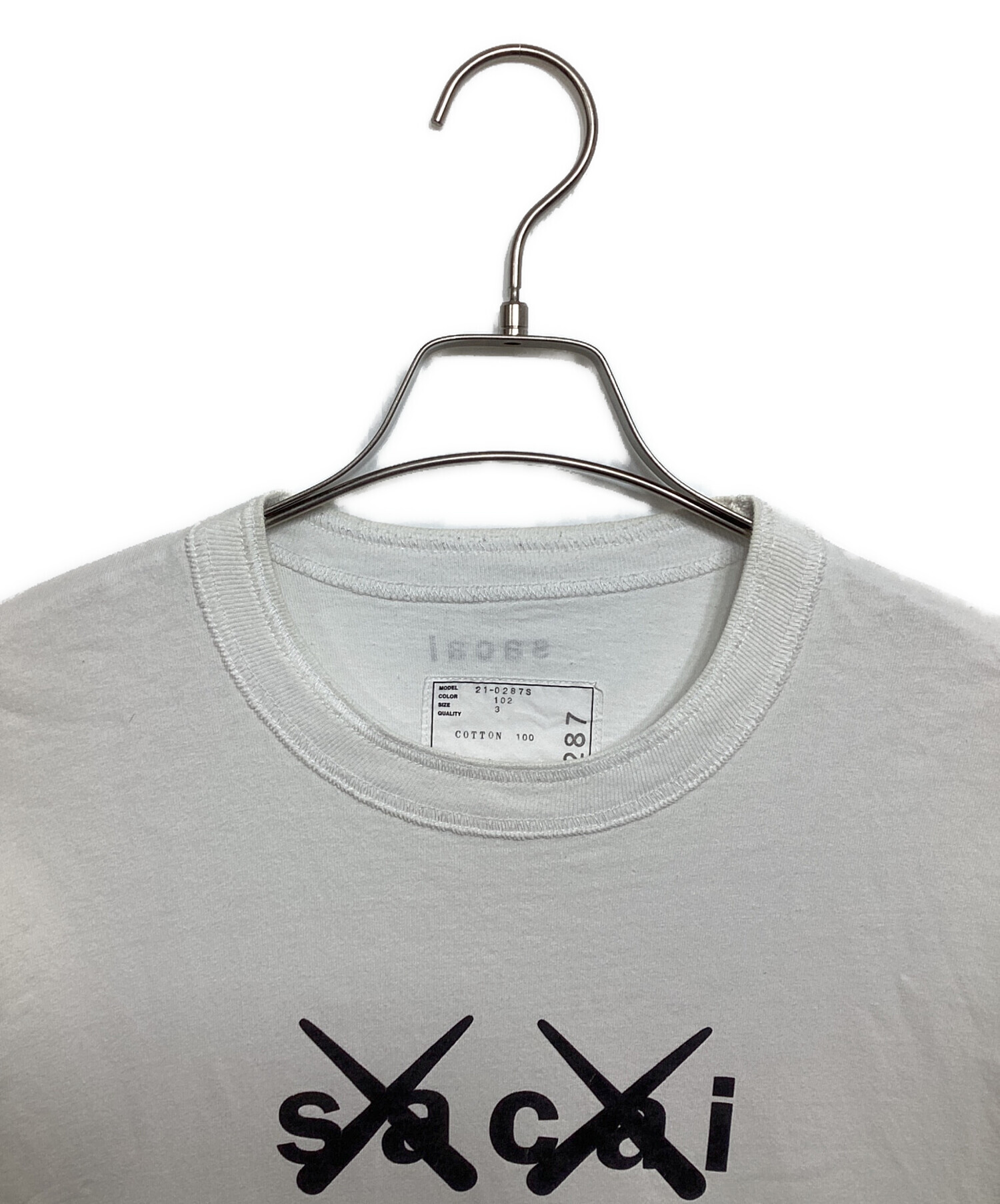 中古・古着通販】sacai (サカイ) KAWS (カウズ) Flock Print Long