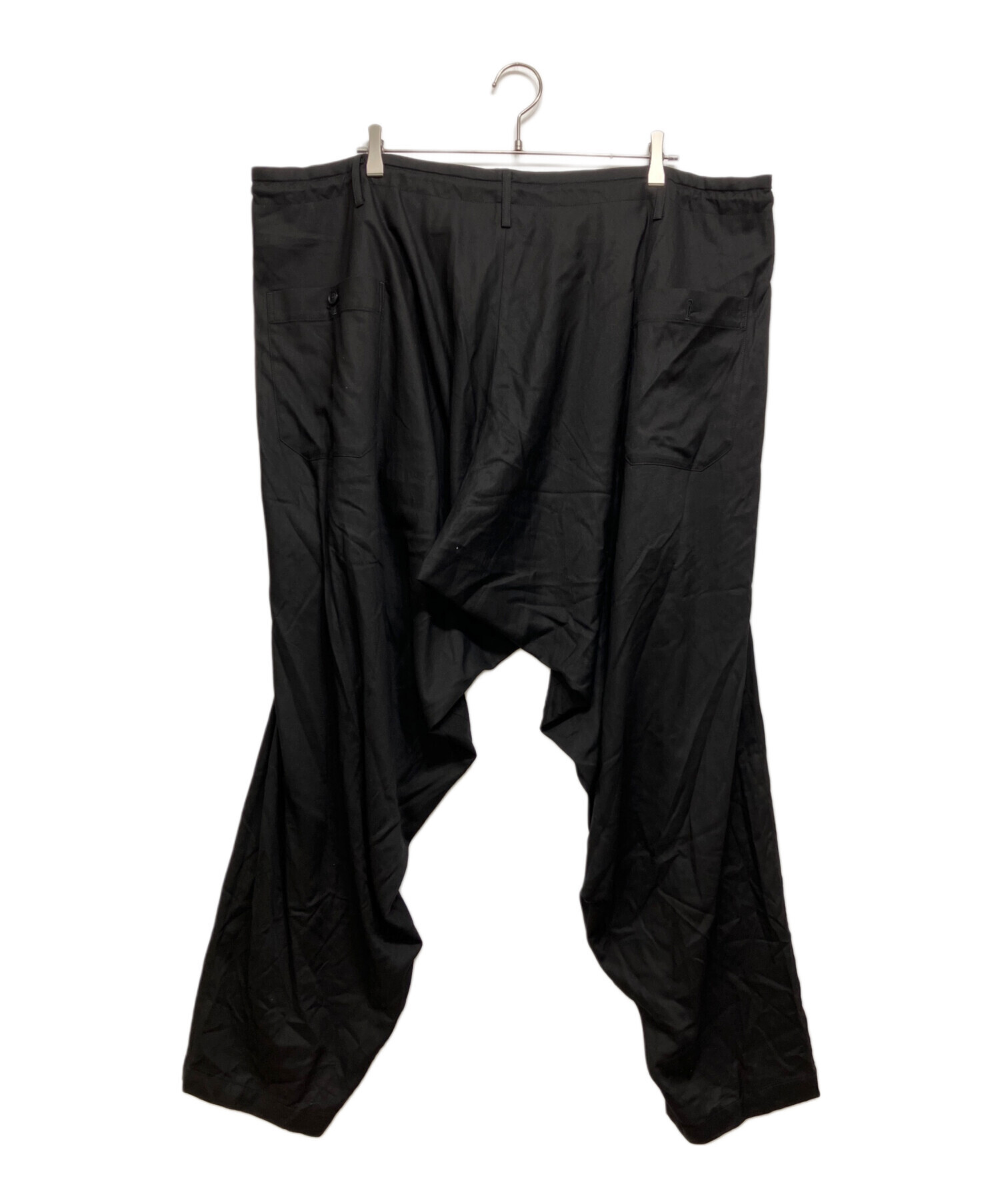 中古・古着通販】GROUND Y (グラウンドワイ) TR TWILL WIDE LEG PANTS