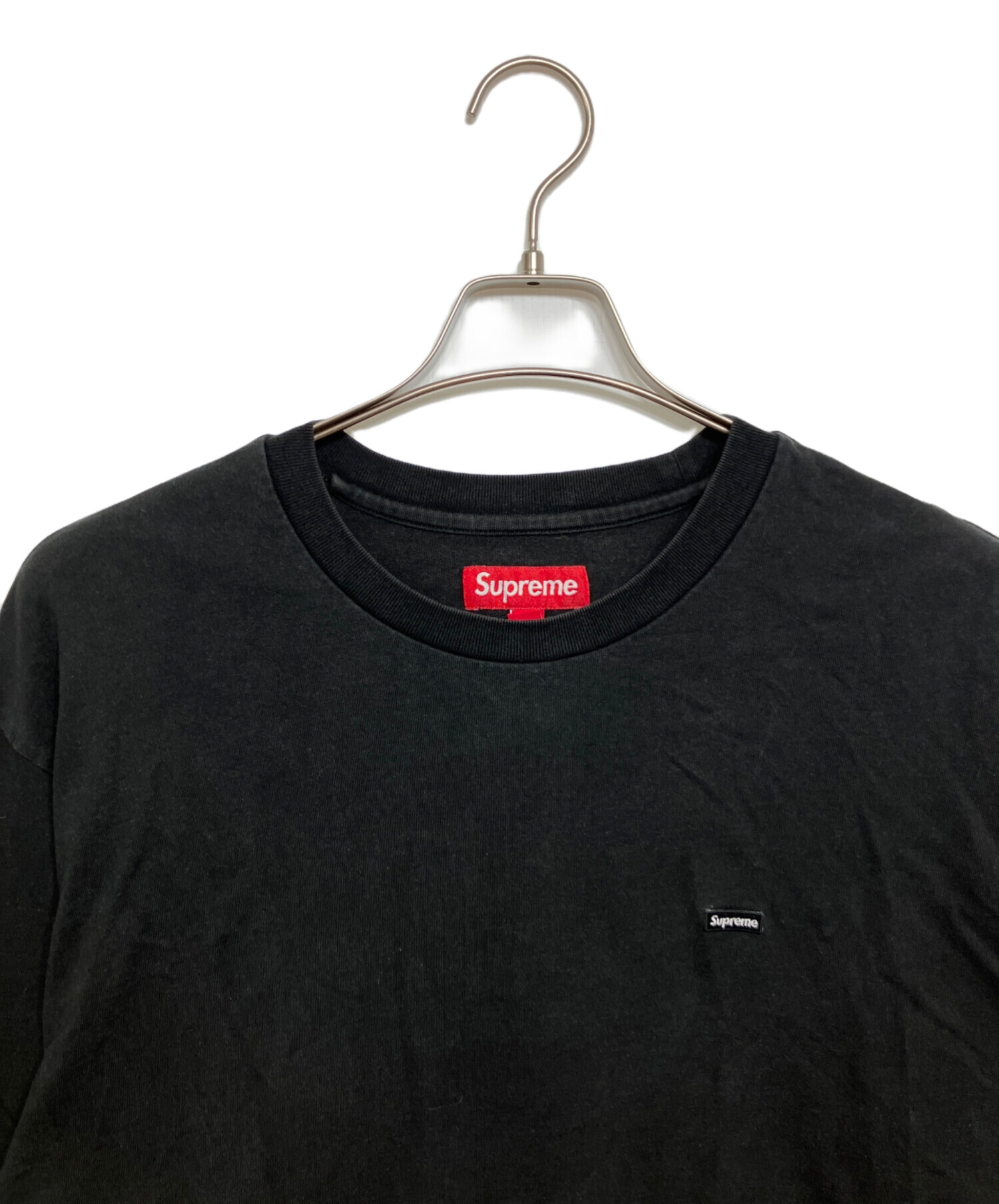 中古・古着通販】SUPREME (シュプリーム) Small Box L/S Tee ブラック