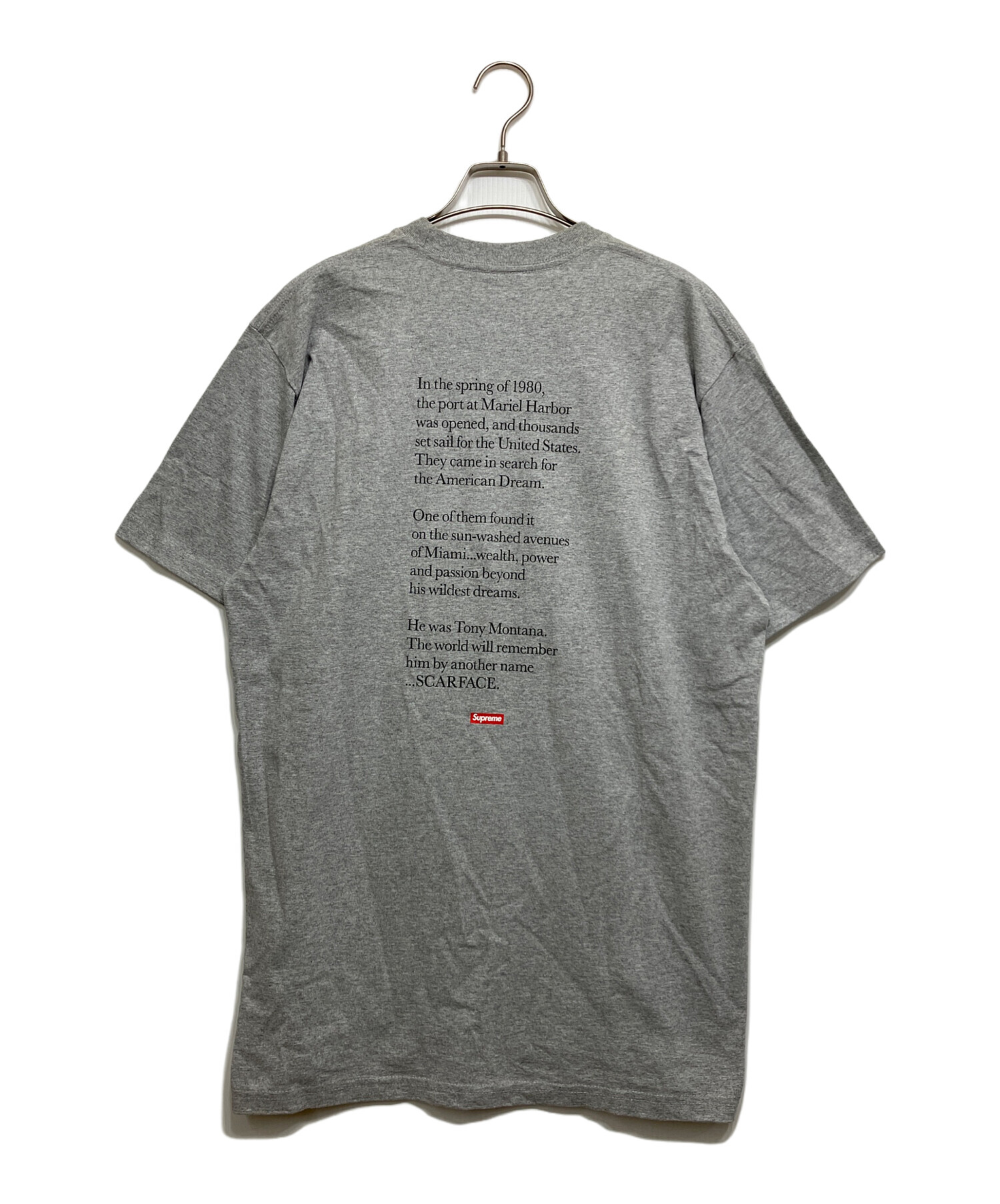Supreme Scarface Split Tee L シュプリーム 中古・古着通販】Supreme (シュプリーム) Scarface Split Tee 