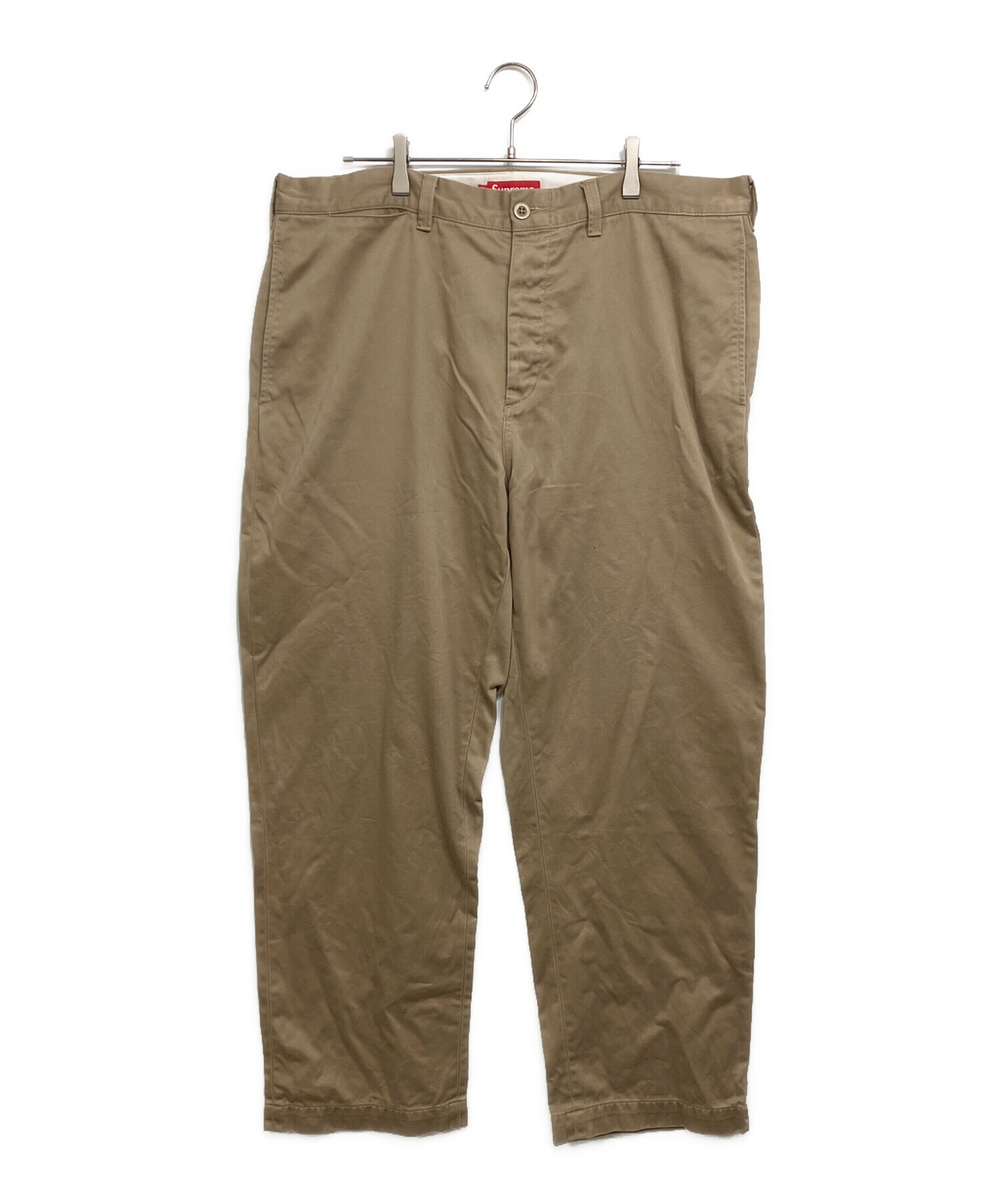 中古・古着通販】Supreme (シュプリーム) Pin Up Chino Pant ベージュ