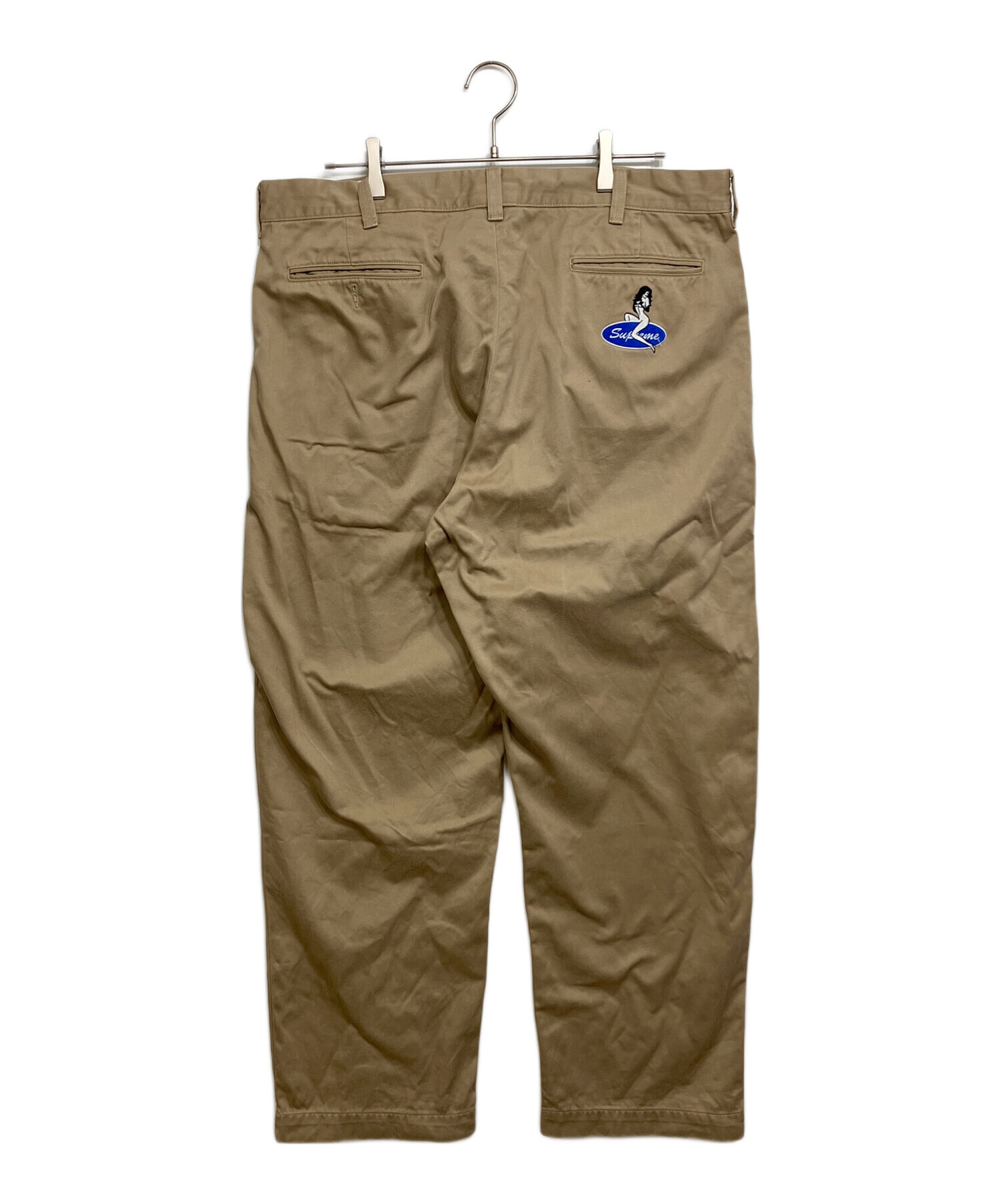 中古・古着通販】Supreme (シュプリーム) Pin Up Chino Pant ベージュ