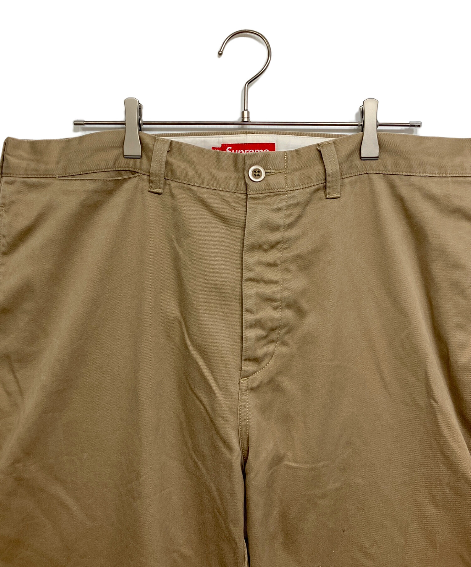 中古・古着通販】Supreme (シュプリーム) Pin Up Chino Pant ベージュ