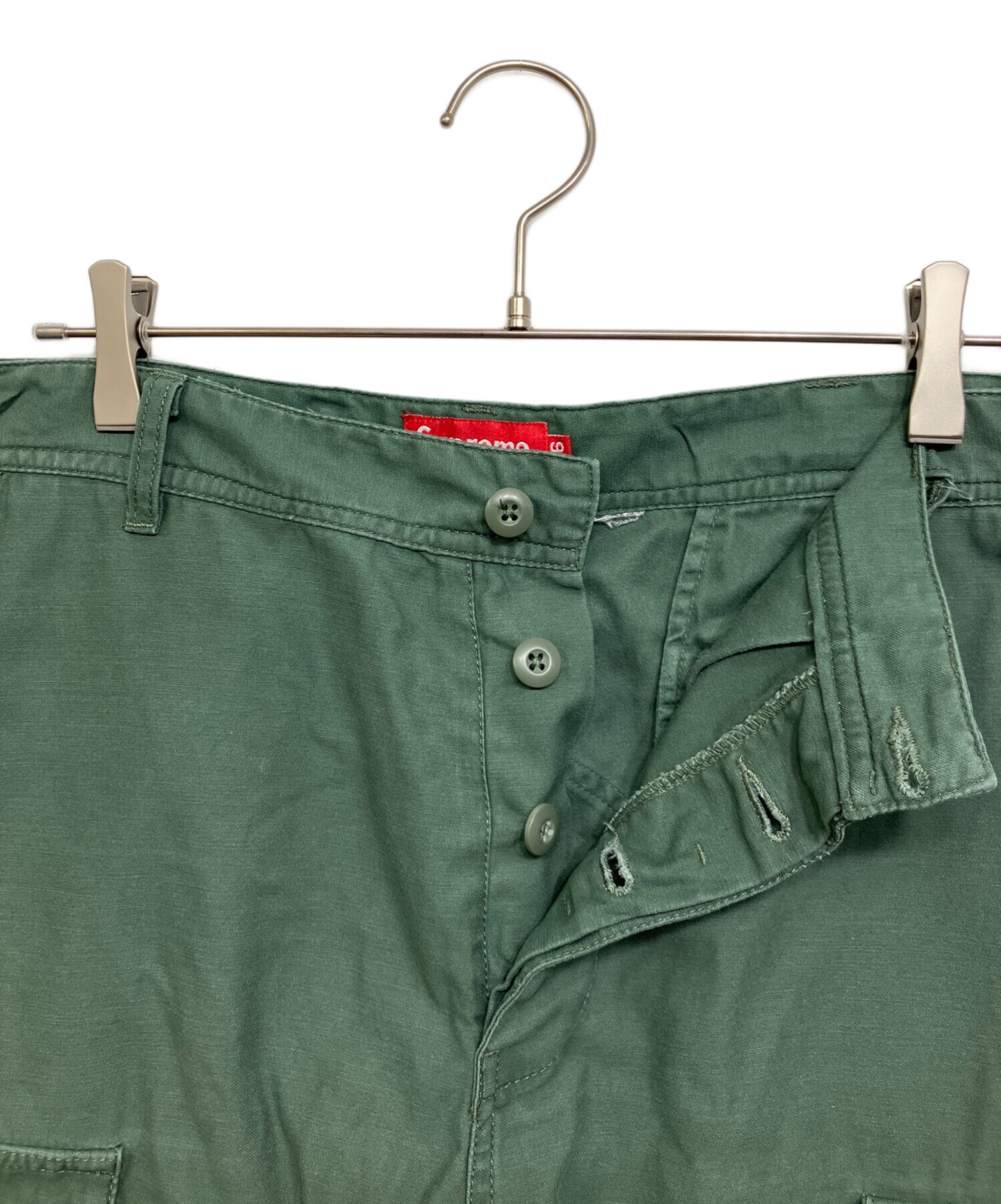 中古・古着通販】Supreme (シュプリーム) Cargo Short オリーブ サイズ