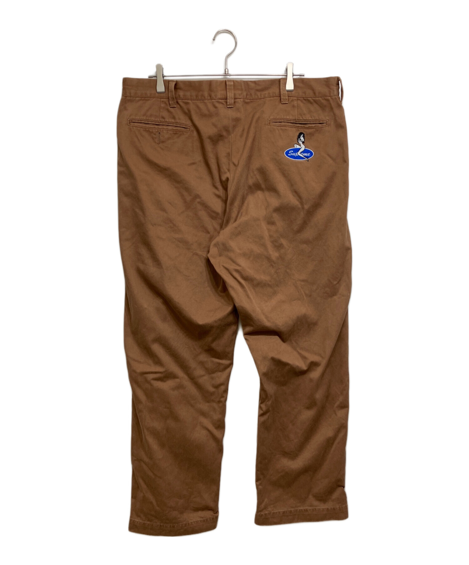中古・古着通販】Supreme (シュプリーム) Pin Up Chino Pant ブラウン