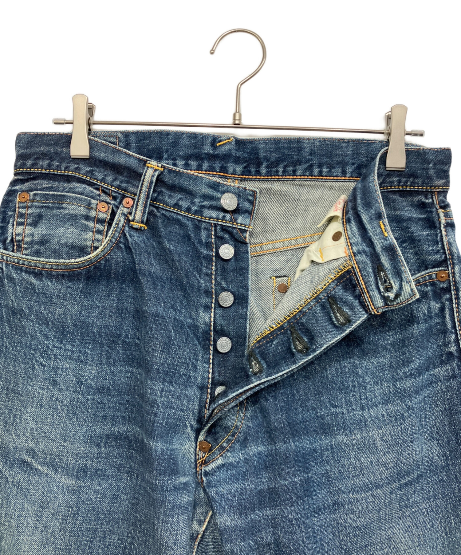 中古・古着通販】EVISU (エヴィス) No.2 カモメペイントデニムパンツ