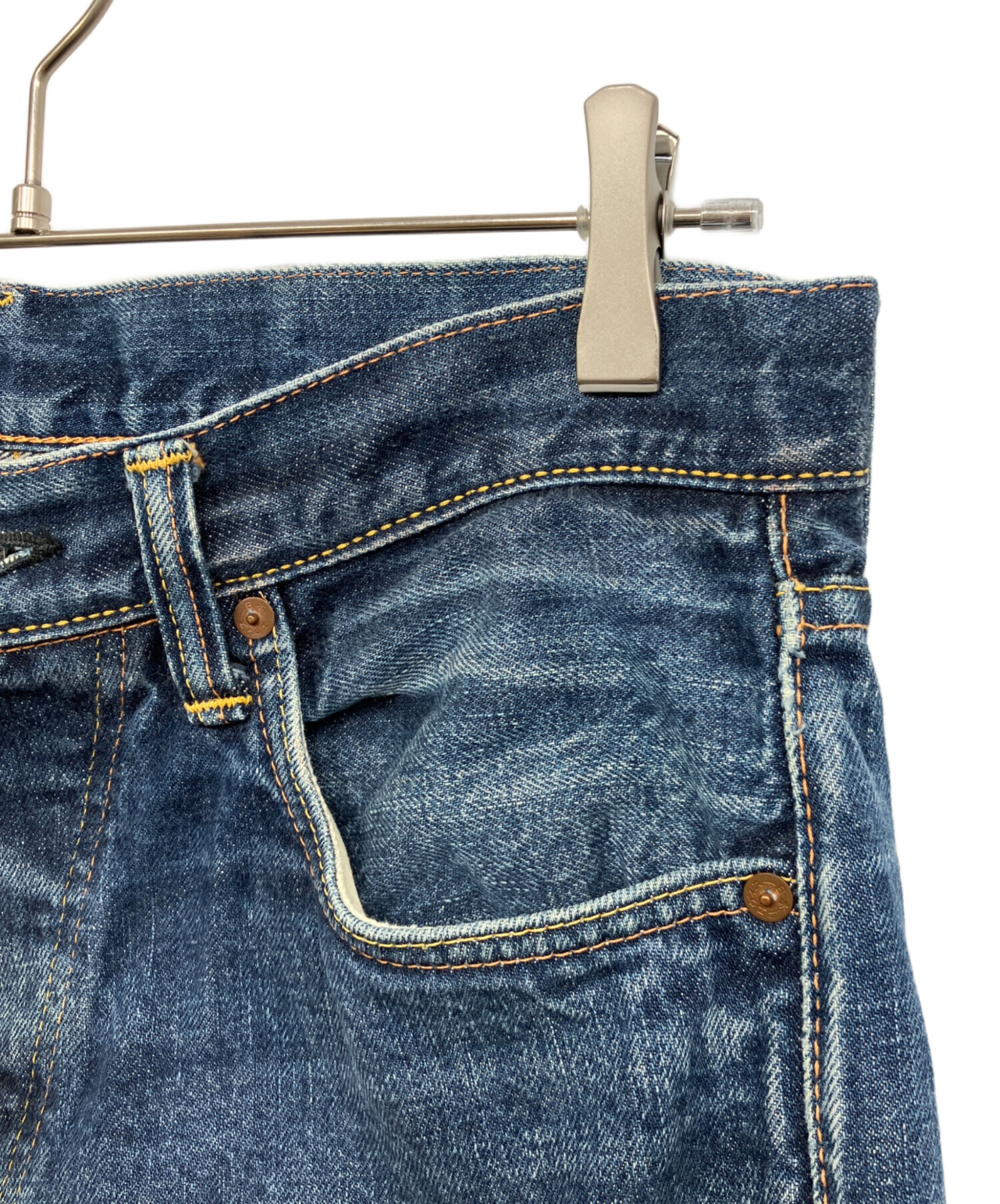 中古・古着通販】EVISU (エヴィス) No.2 カモメペイントデニムパンツ