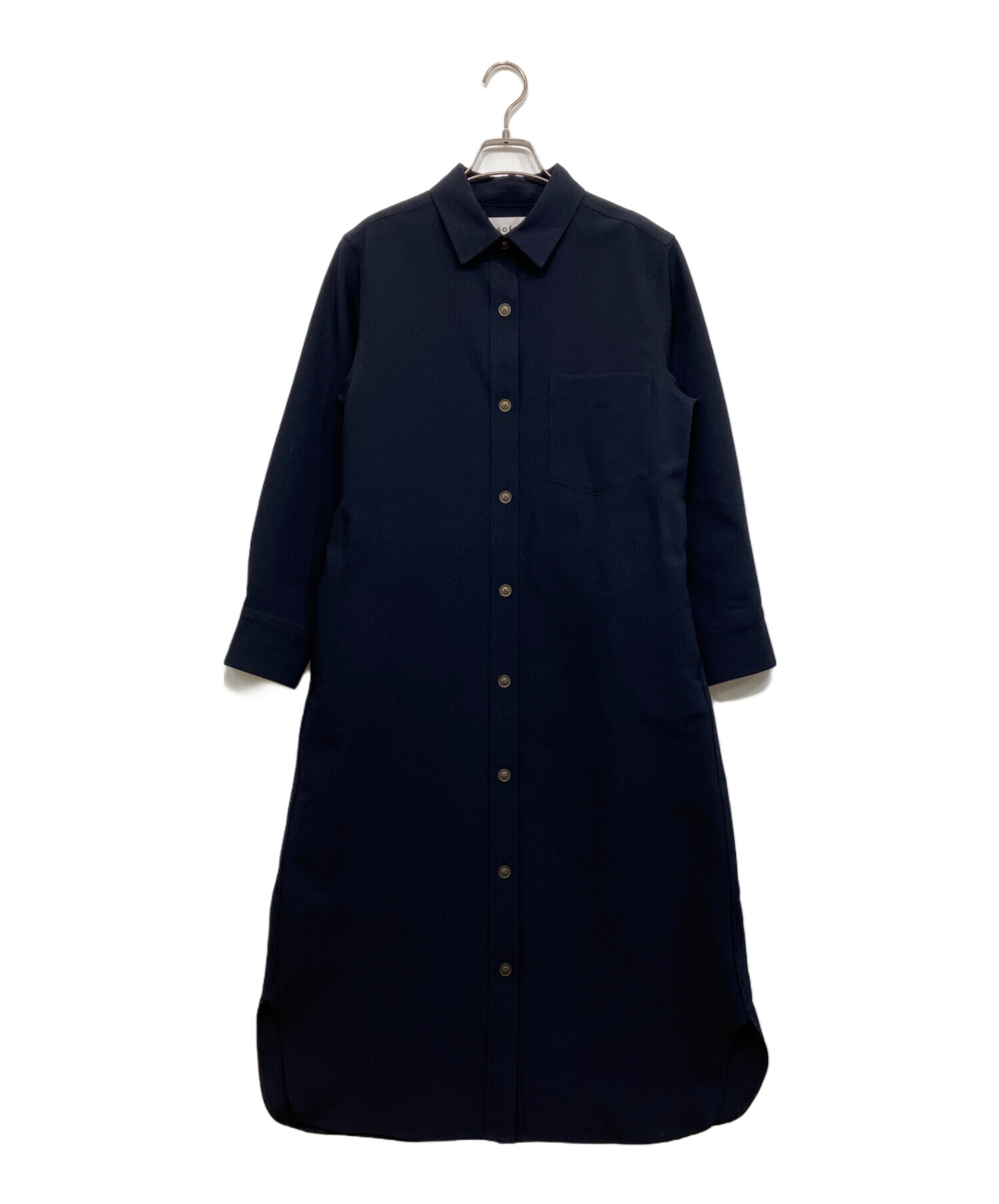 中古・古着通販】SOEJU (ソージュ) ソフトオックスシャツワンピース