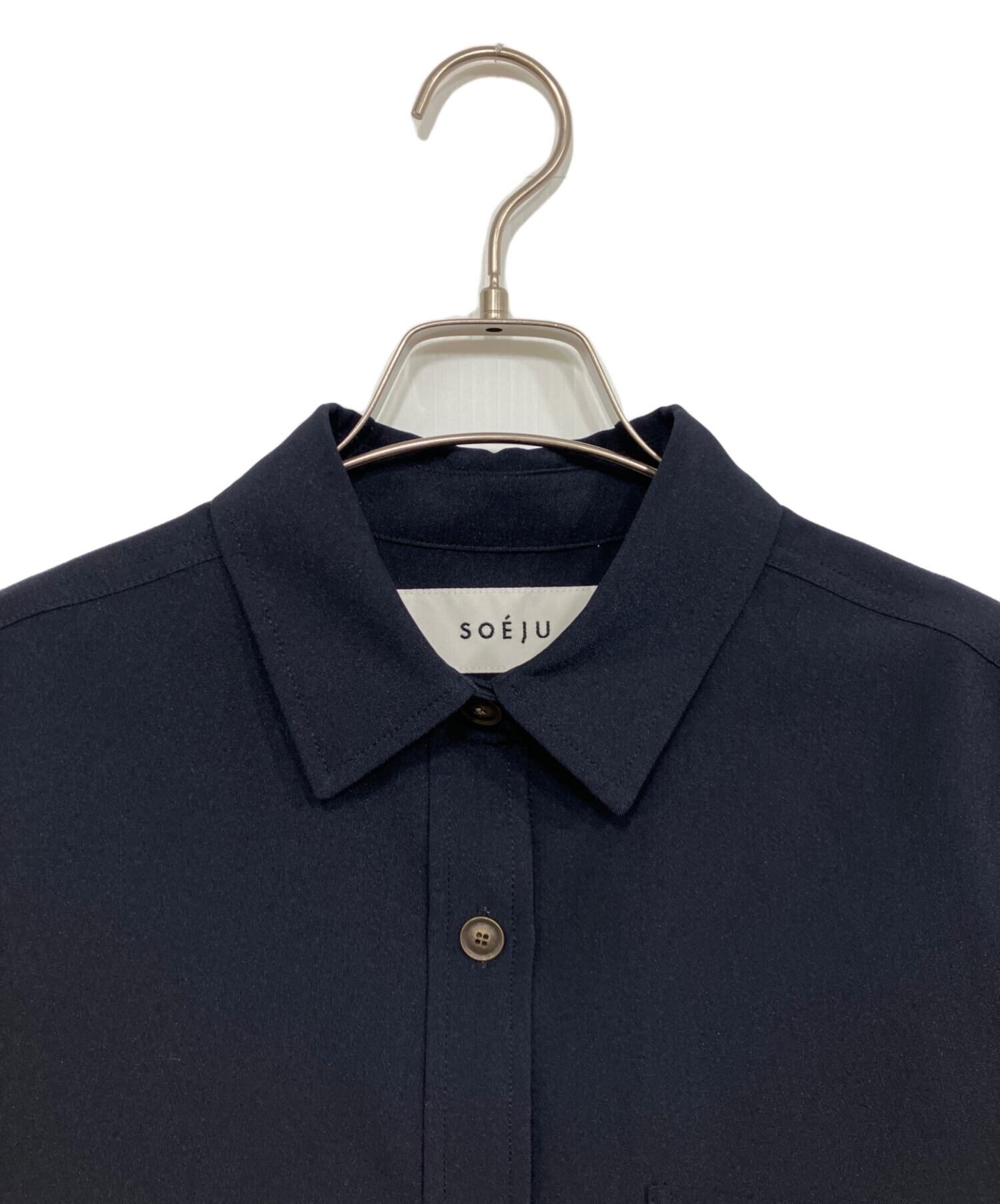 中古・古着通販】SOEJU (ソージュ) ソフトオックスシャツワンピース