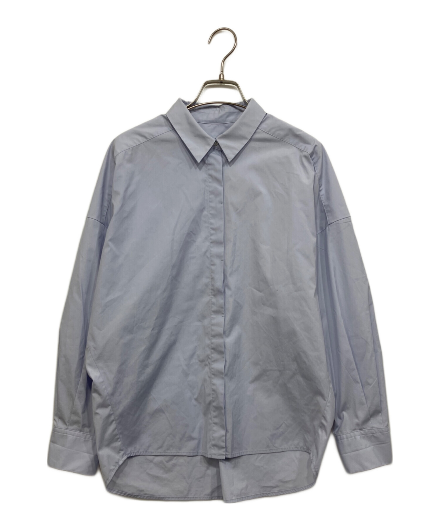 中古・古着通販】SOEJU (ソージュ) コクーンシャツ ブルー サイズ:M