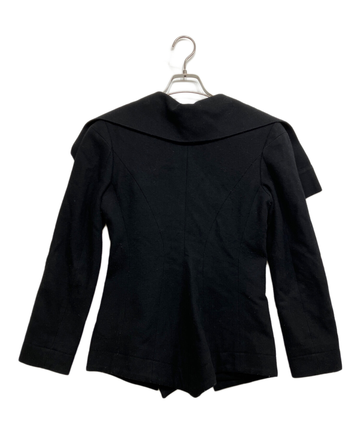 Vivienne Westwood REDLABEL 変形襟 ジャケット 黒 2 中古・古着通販】Vivienne Westwood RED LABEL (ヴィヴィアンウエスト