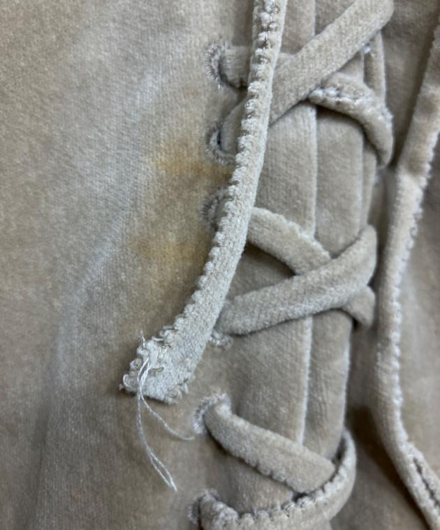 中古・古着通販】GUCCI (グッチ) ベロアスカート ベージュ サイズ:38