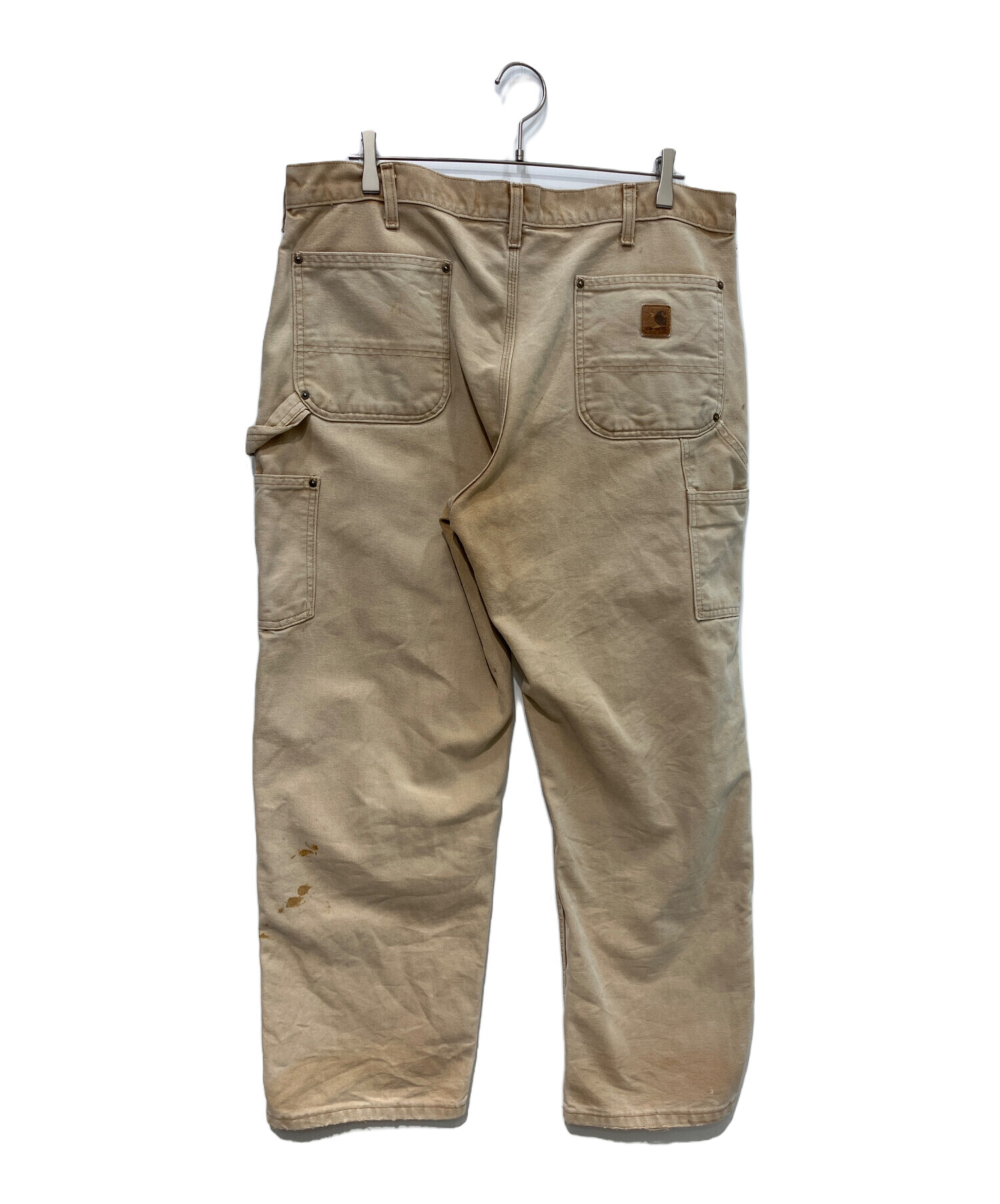中古・古着通販】CarHartt (カーハート) ダブルニーパンツ ブラウン